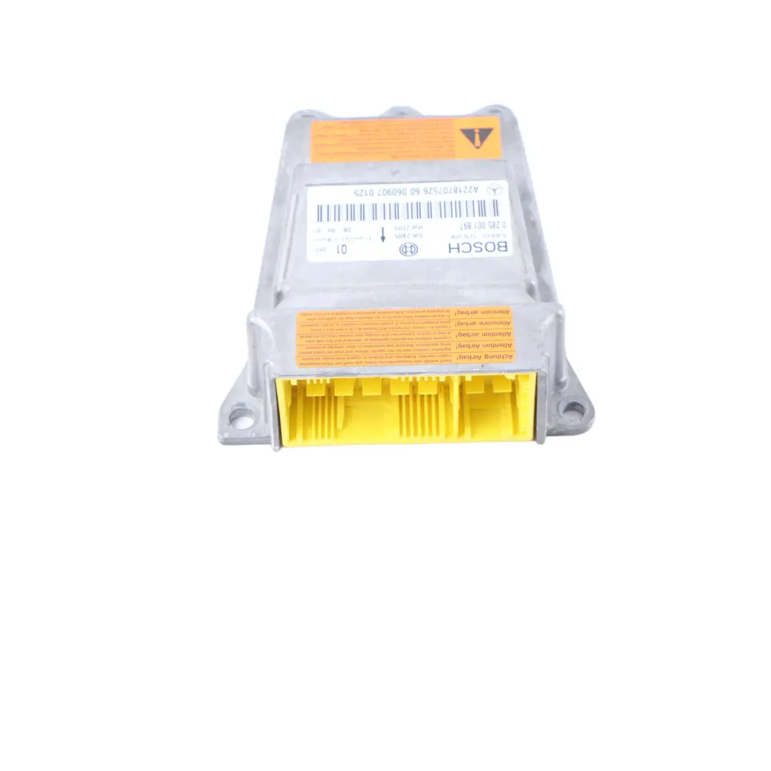 Mercedes W221 Air Module Control Unit ECU SRS Module - SKU A2218707526 - Part number A2218707526
