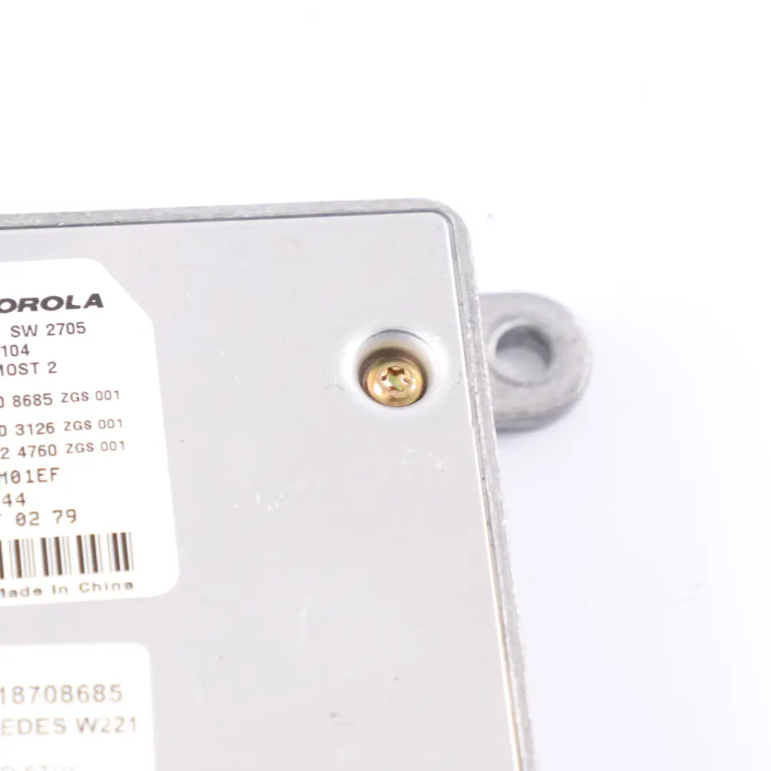 Mercedes W221 Teléfono Bluetooth Módulo de Control - SKU A2218708685 - Número de pieza A2218708685