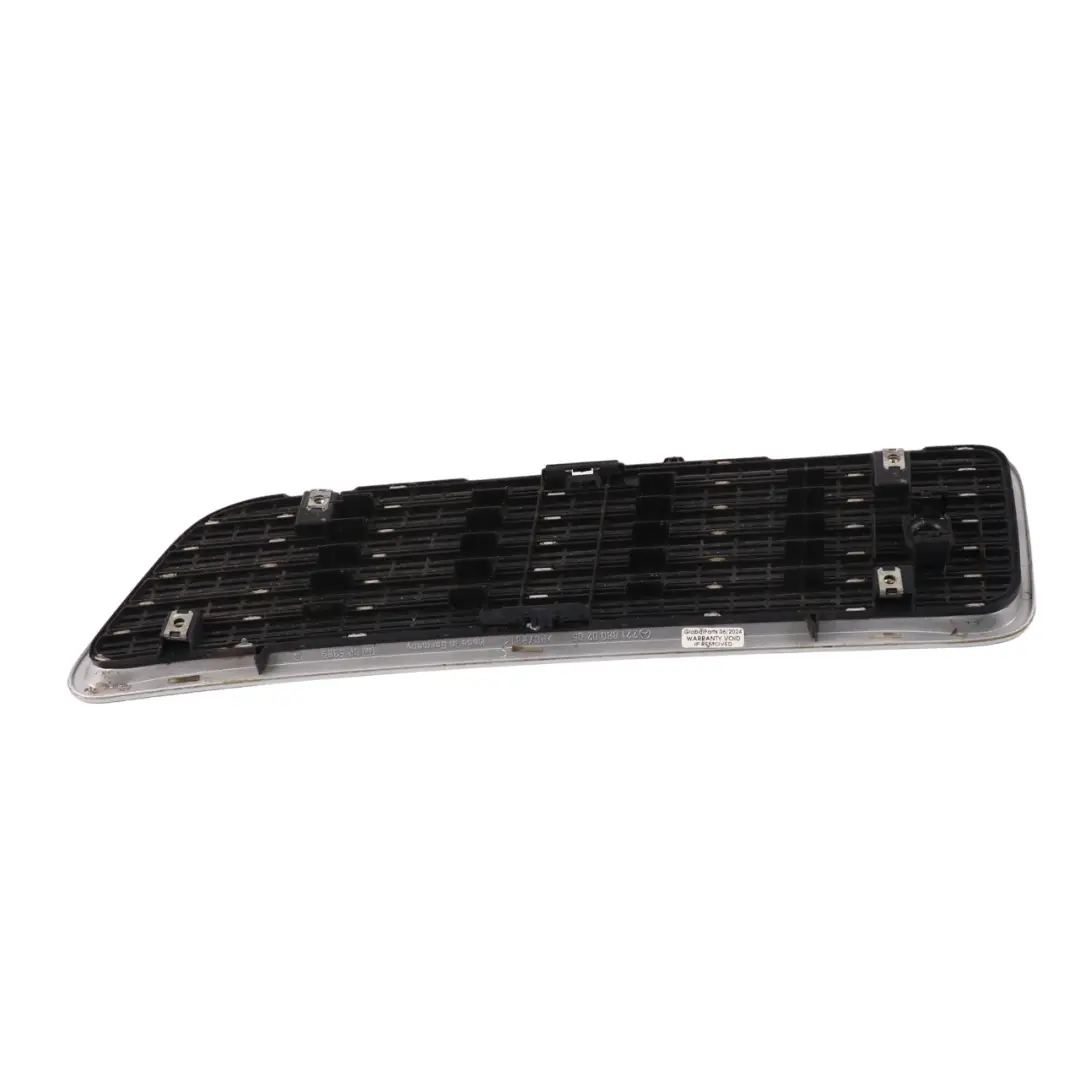 Mercedes W221 Grille de capot droite Conduit d'aération Argent iridium 775 - SKU A2218800205-IRS - Numéro de pièce A2218800205