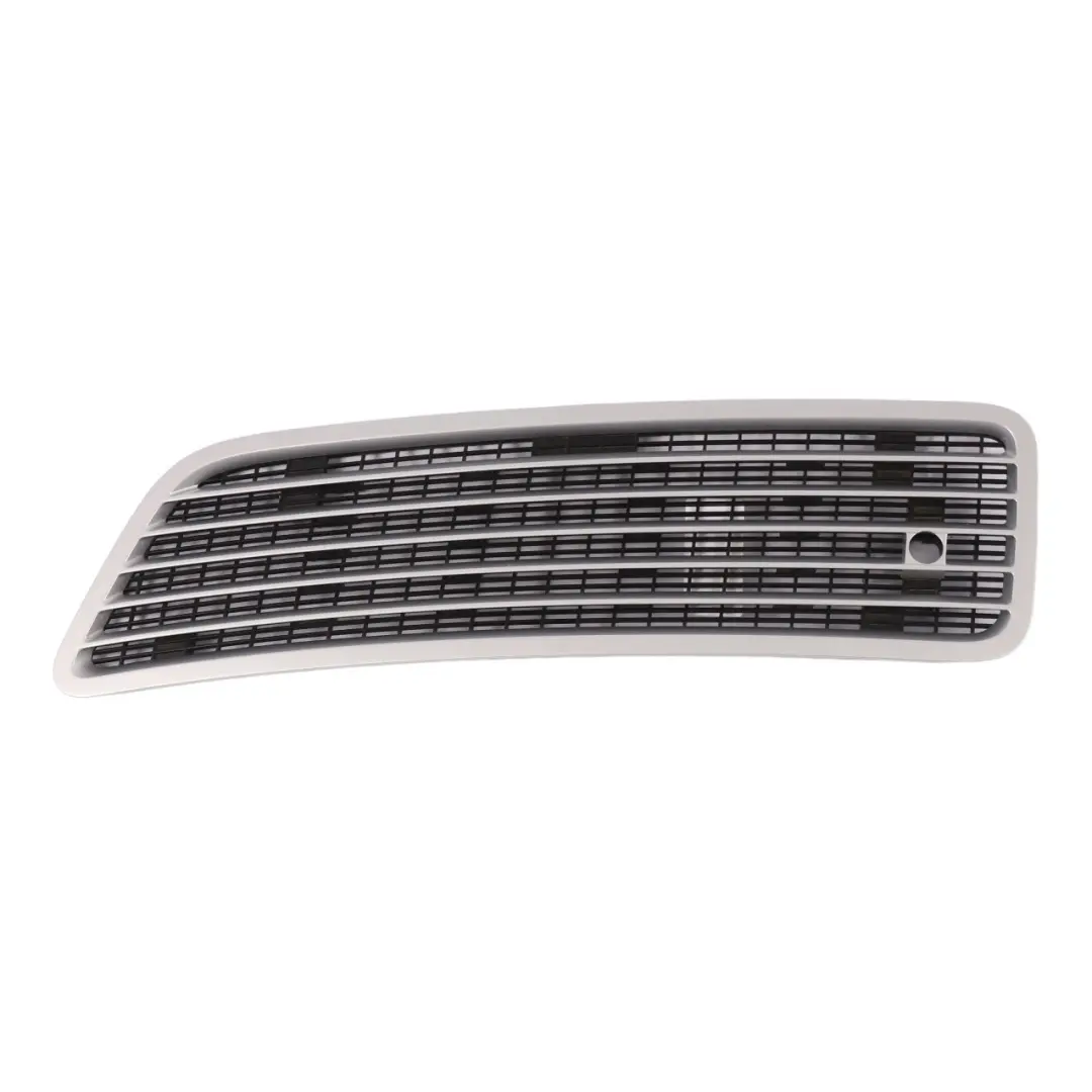 Mercedes W221 Bonnet Grille Left N/S Vent Duct Iridium Silver 775 - SKU A2218800305-IRS - Part number A2218800305