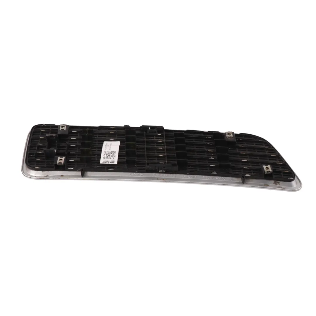 Mercedes W221 Bonnet Grille Left N/S Vent Duct Iridium Silver 775 - SKU A2218800305-IRS - Part number A2218800305