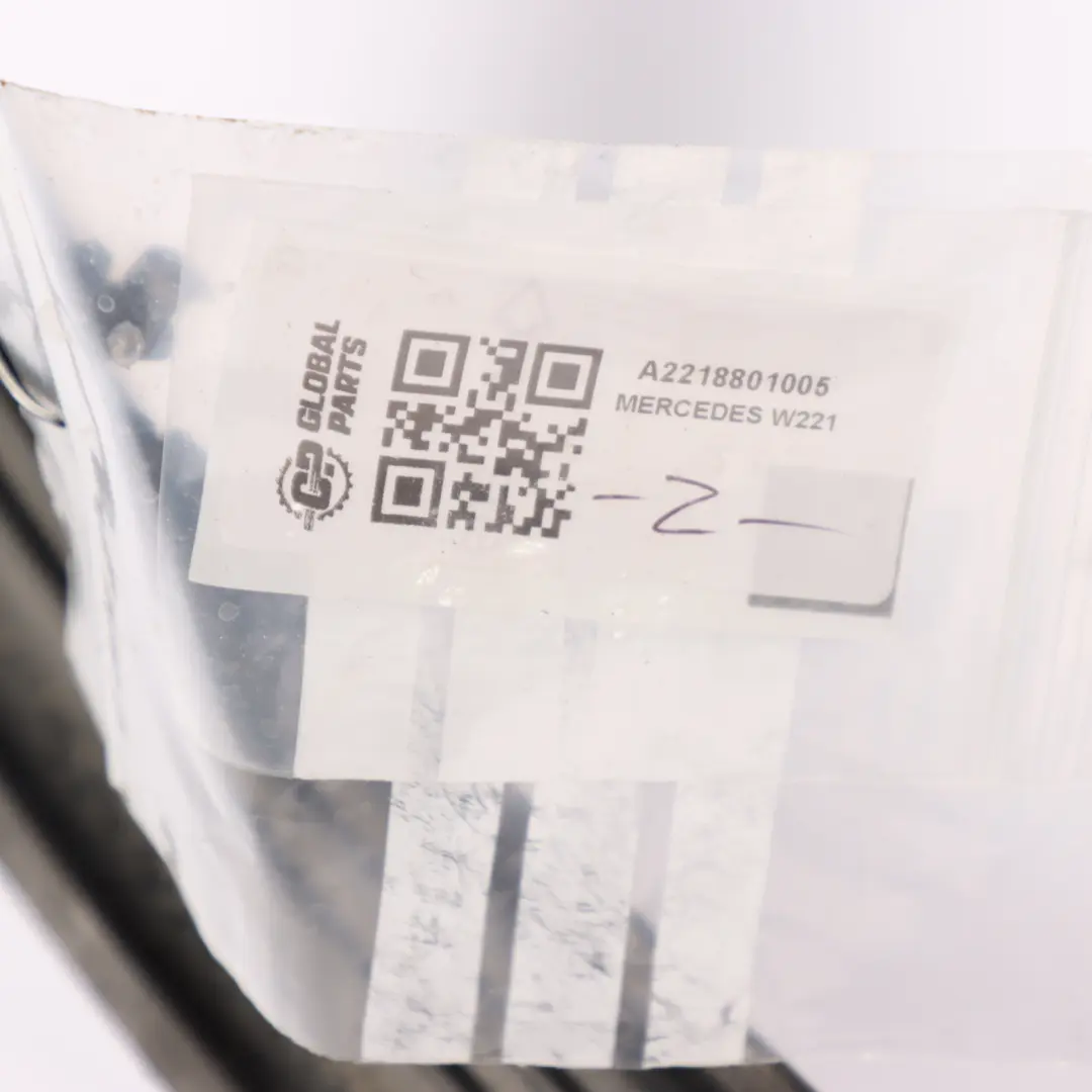 Mercedes W221 Front Hood Bonnet Deflector Trim Panel Covering Strip - SKU A2218801005 - Part number A2218801005