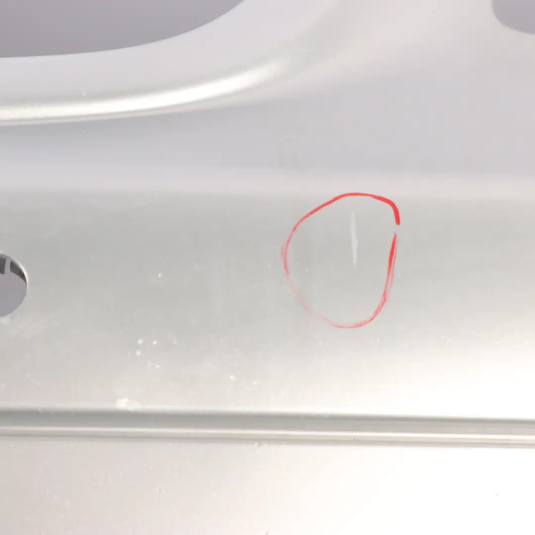 Mercedes W221 Front Bumper Trim Panel Cover Iridium Silver Metallic - 775 - SKU A2218801040-IRS - Part number A2218801040