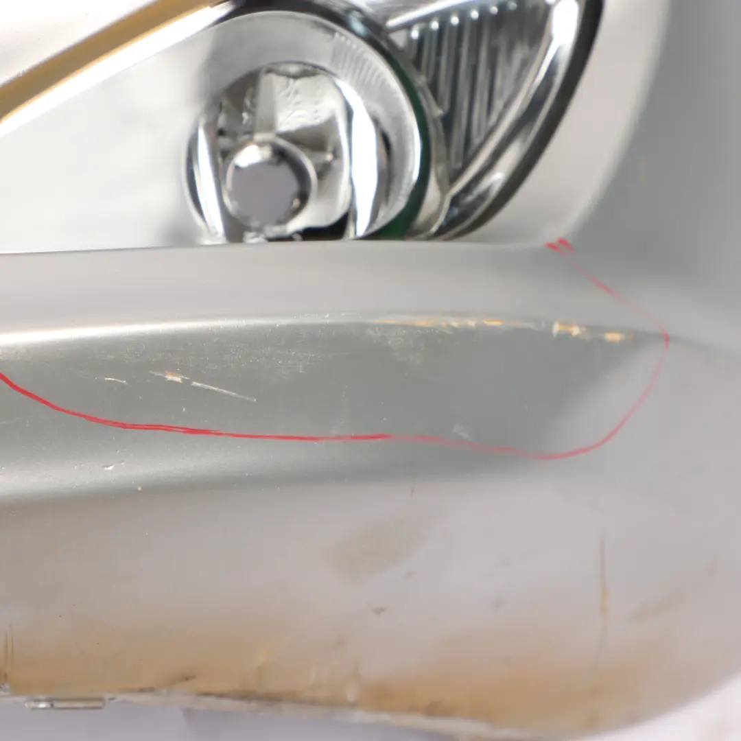 Front Bumper Trim Panel Cover Iridium Silver Metallic - 775 to Mercedes W221 with Part number A2218801040 Mercedes W221 Front Bumper Trim Panel Cover Iridium Silver Metallic - 775 - SKU A2218801040-IRS - Part number A2218801040