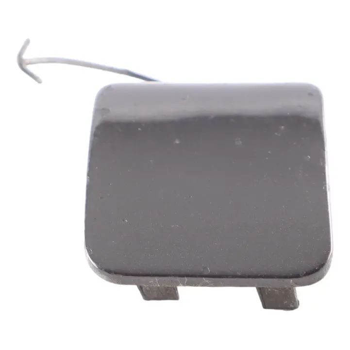 Front Bumper Tow Eye Hook Cover Cap Obsidian Black - 197 to Mercedes W221 with Part number A2218850223 Mercedes W221 Front Bumper Tow Eye Hook Cover Cap Obsidian Black - 197 - SKU A2218850223-OB - Part number A2218850223