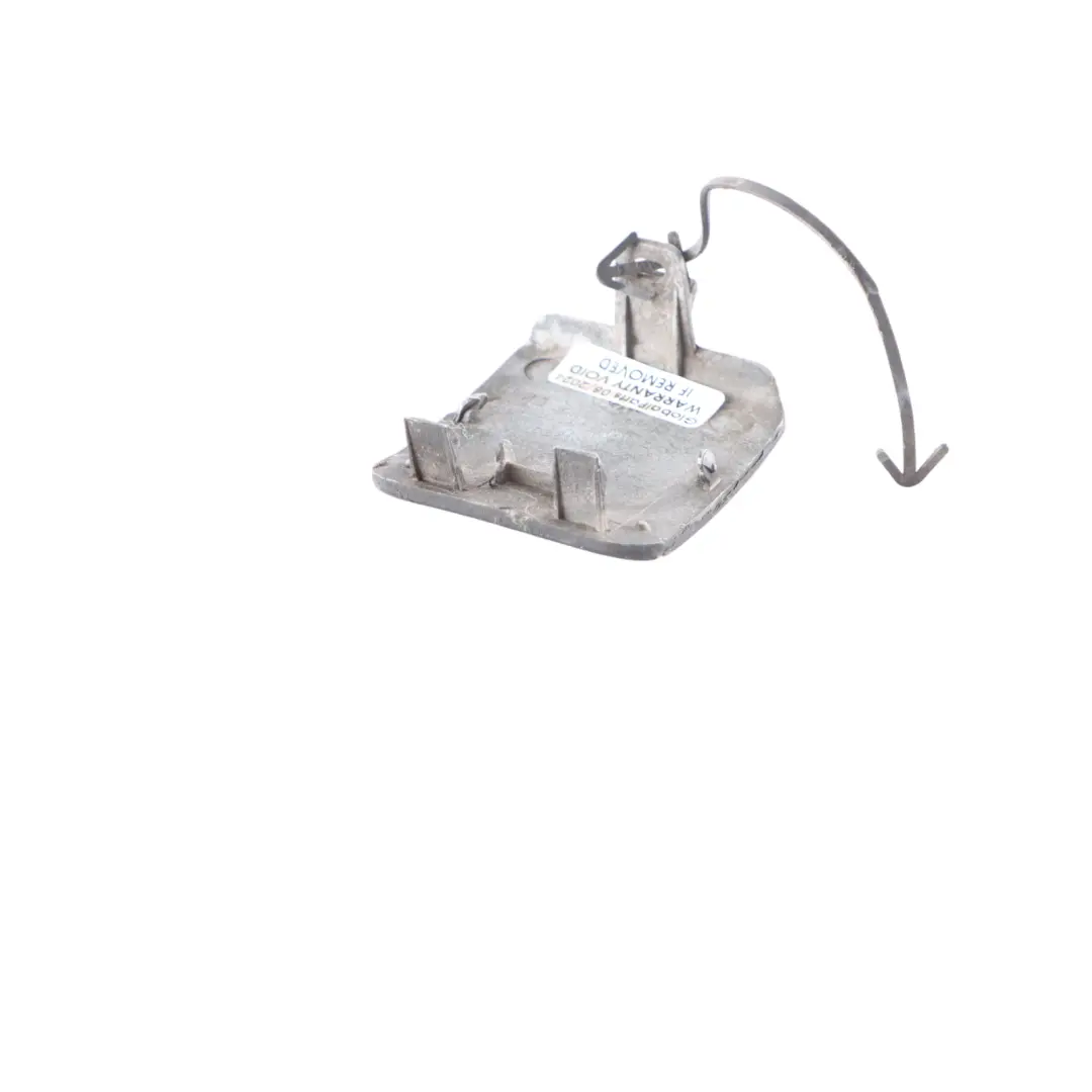 Front Bumper Tow Eye Hook Cover Cap Obsidian Black - 197 to Mercedes W221 with Part number A2218850223 Mercedes W221 Front Bumper Tow Eye Hook Cover Cap Obsidian Black - 197 - SKU A2218850223-OB - Part number A2218850223