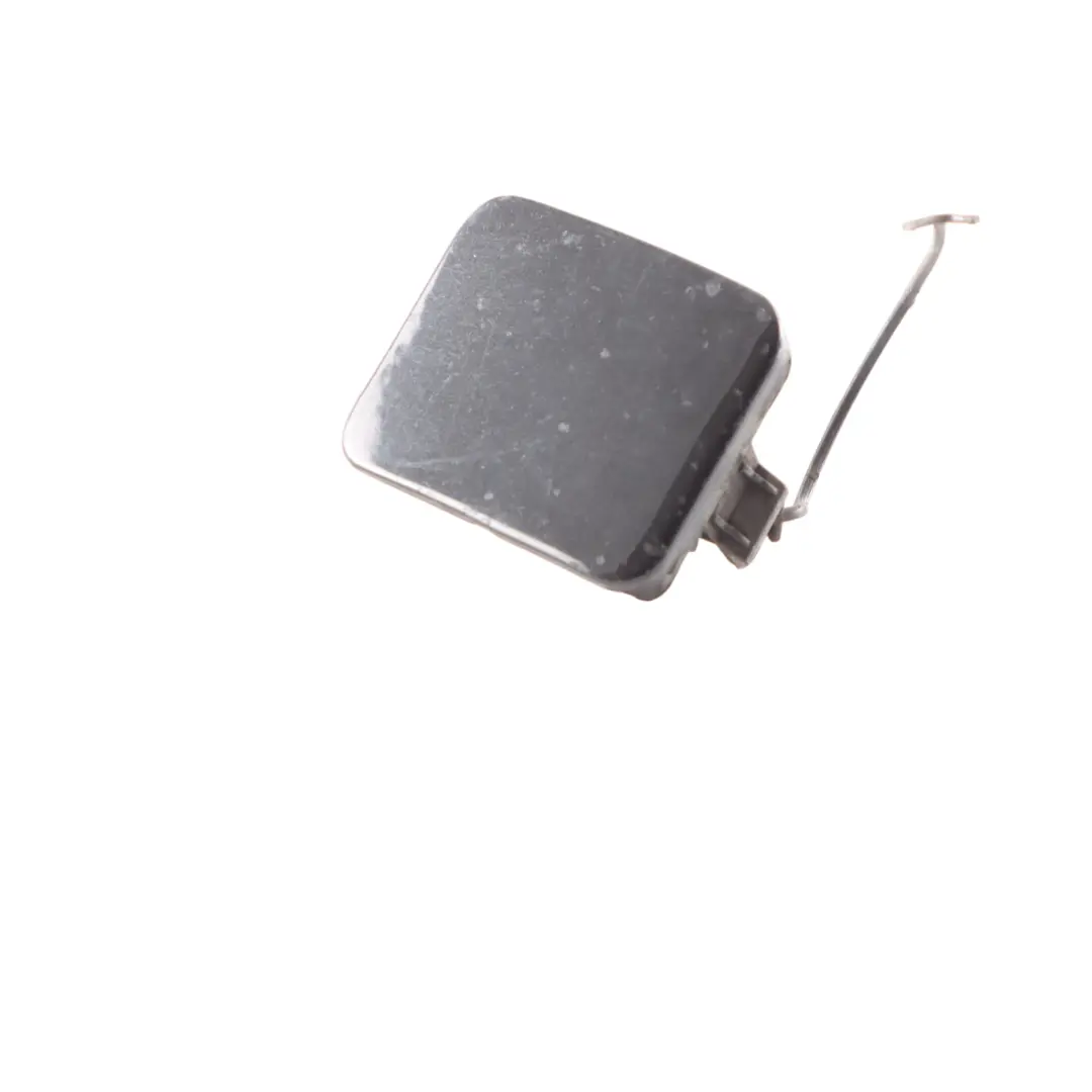 Mercedes W221 Front Bumper Tow Eye Hook Cover Cap Obsidian Black - 197 - SKU A2218850223-OB - Part number A2218850223