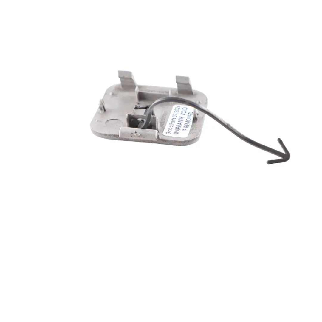 Bumper Towing Hook Cover Cap Iridium Silver - 775 to Mercedes W221 Rear with Part number A2218850323 Mercedes W221 Rear Bumper Towing Hook Cover Cap Iridium Silver - 775 - SKU A2218850323-IRS - Part number A2218850323