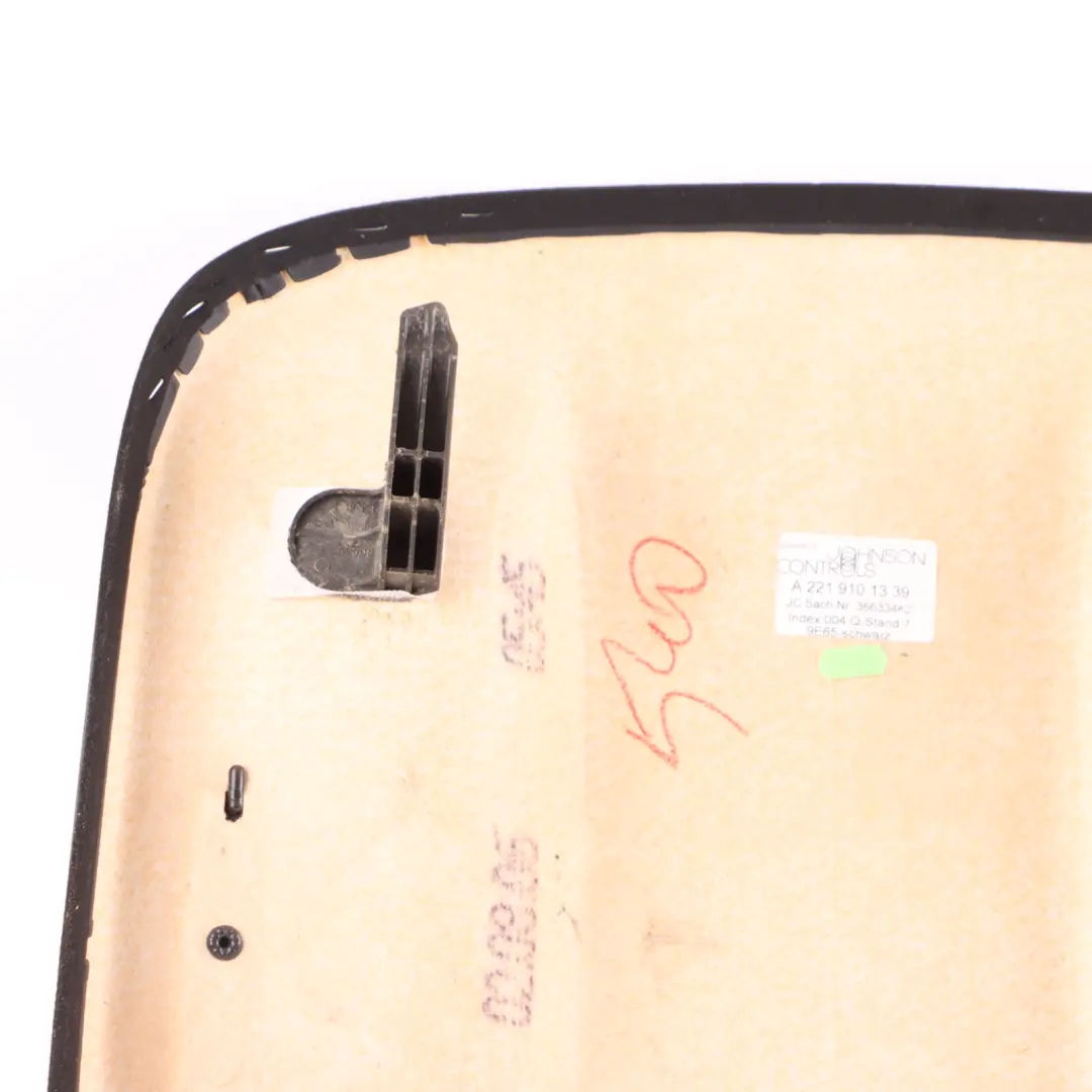 Panneau recouvrement siège Plaque arrière intérieure pour Mercedes W221 à propos du numéro de pièce A2219100539 Mercedes W221 Panneau recouvrement siège Plaque arrière intérieure - SKU A2219100539 - Numéro de pièce A2219100539