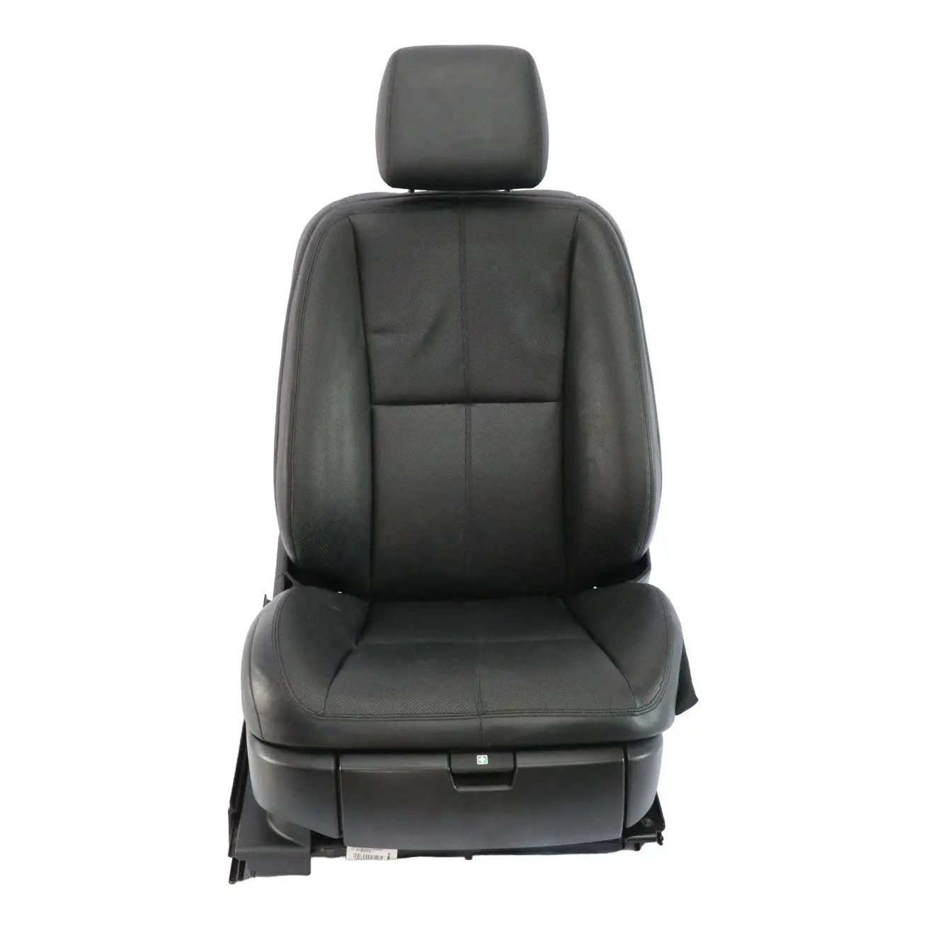 Mercedes W221 Asiento Delantero Derecho Climatizado Cuero Negro Memoria