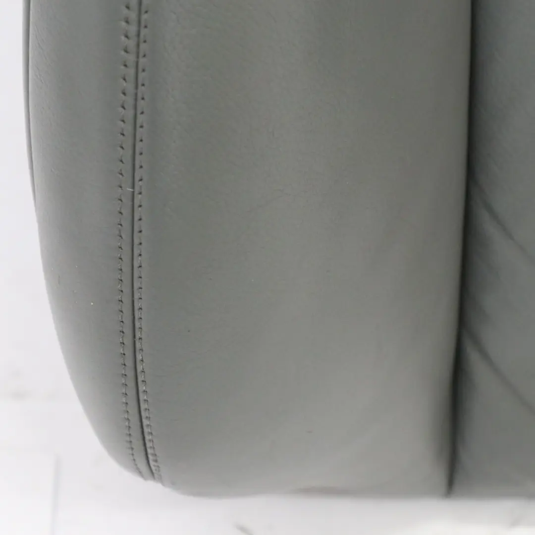 Mercedes W221 Front Seat Left N/S Backrest Cover Leather Basalt Grey - SKU A2219103347 - Part number A2219103347