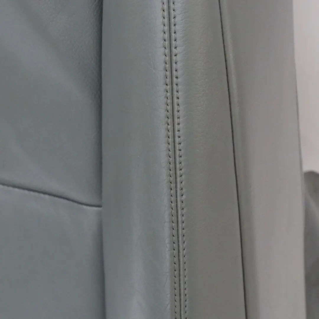 Mercedes W221 Asiento Delantero Izquierdo Funda Respaldo Cuero Gris Basalto - SKU A2219103347 - Número de pieza A2219103347