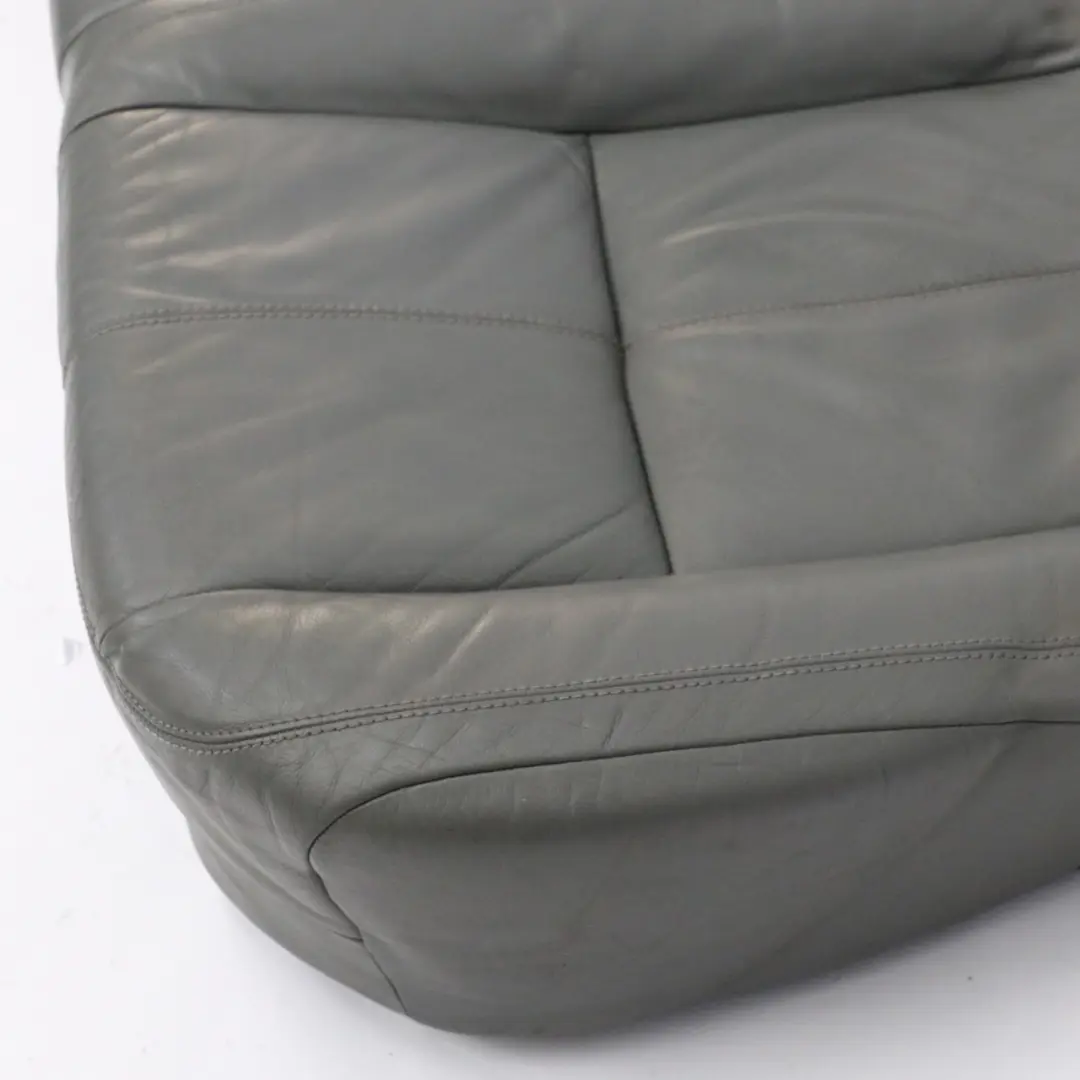 Mercedes W221 Rear Bench Seat Cover Cushion Grey Leather - SKU A2219200146-1 - Part number A2219200146