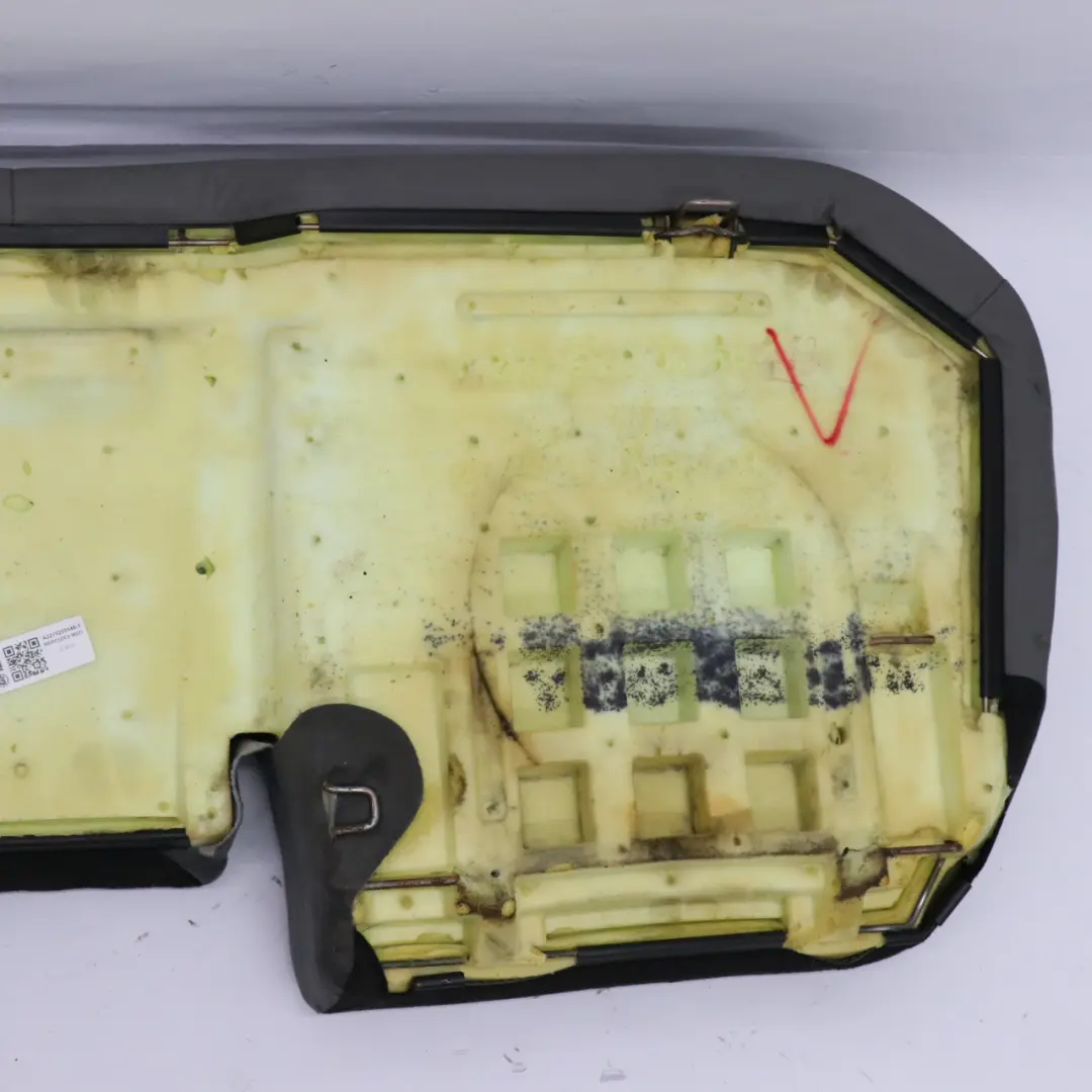 Mercedes W221 Kanapa Siedzisko Siedzenie Tylne Szara Skóra - SKU A2219200146-1 - Numer Części A2219200146