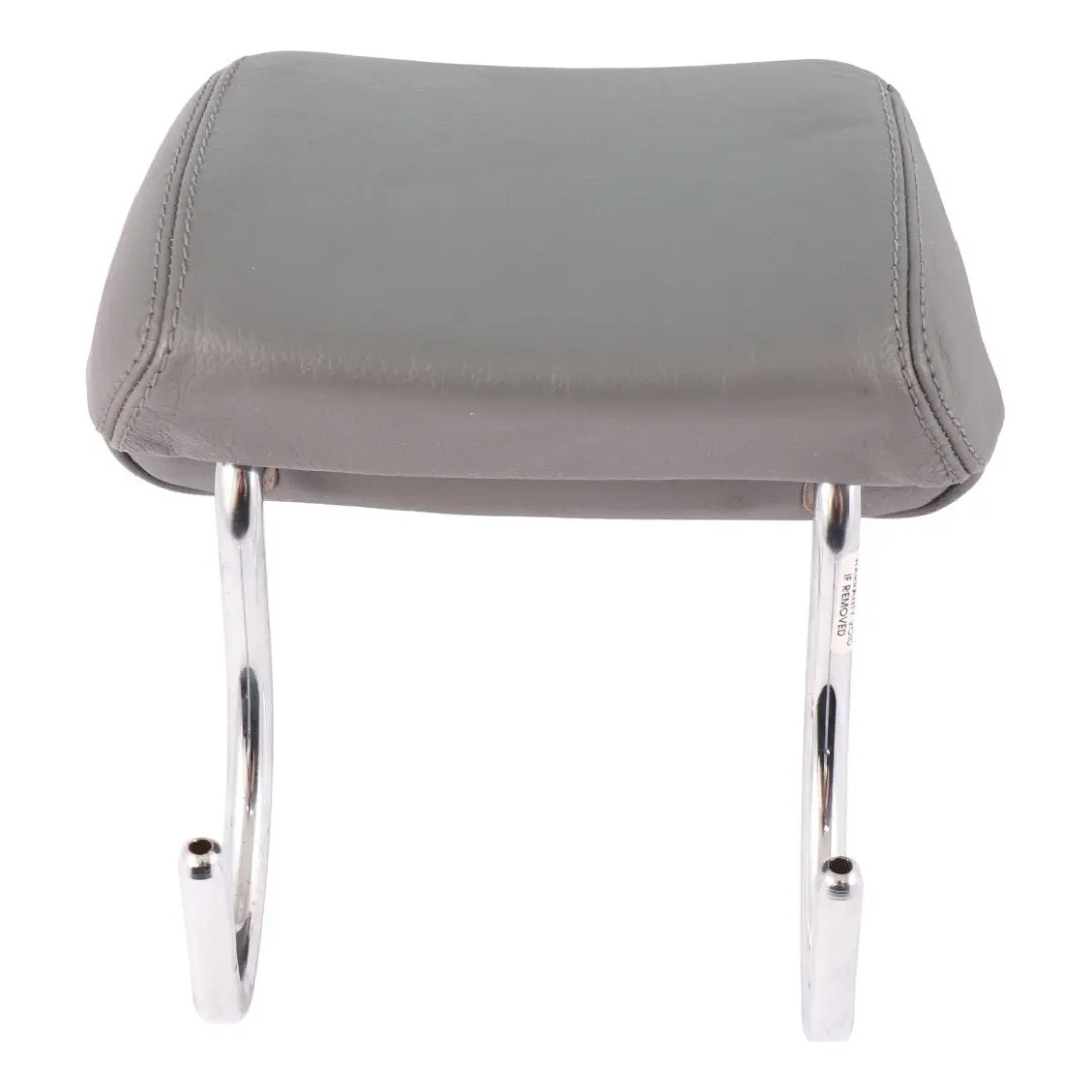 Mercedes W221 Rear Seat Headrest Left Right N/O/S Head Rest Leather Grey - SKU A2219700250-1 - Part number A2219700250