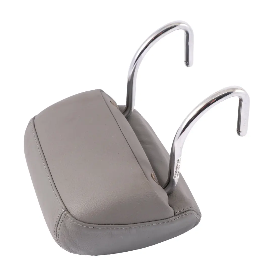 Reposacabezas Asiento Trasero Izquierdo Derecho Cuero Gris para Mercedes W221 con número de pieza A2219700250 Mercedes W221 Reposacabezas Asiento Trasero Izquierdo Derecho Cuero Gris - SKU A2219700250-1 - Número de pieza A2219700250