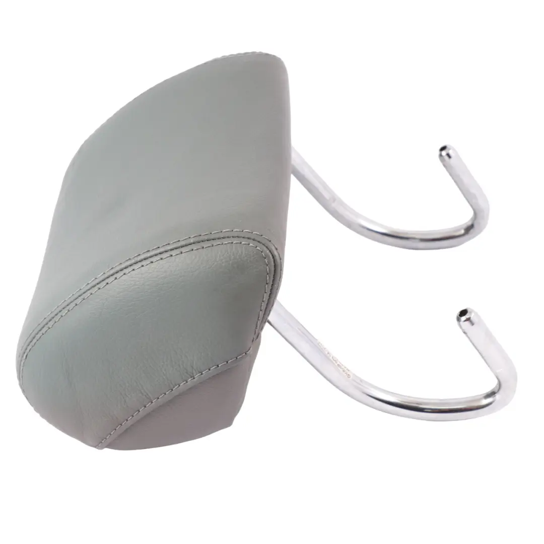 Mercedes W221 Siège arrière Banquette Appui-tête central Cuir Gris - SKU A2219702550-1 - Numéro de pièce A2219702550