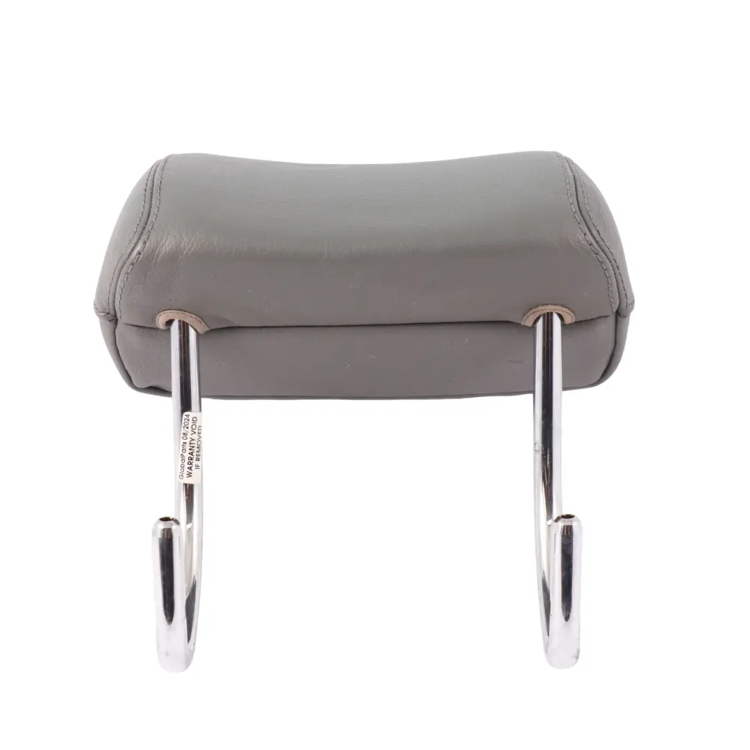 Mercedes W221 Siège arrière Banquette Appui-tête central Cuir Gris - SKU A2219702550-1 - Numéro de pièce A2219702550