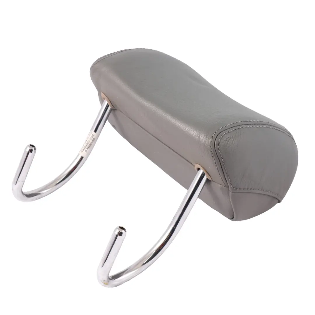 Mercedes W221 Siège arrière Banquette Appui-tête central Cuir Gris - SKU A2219702550-1 - Numéro de pièce A2219702550