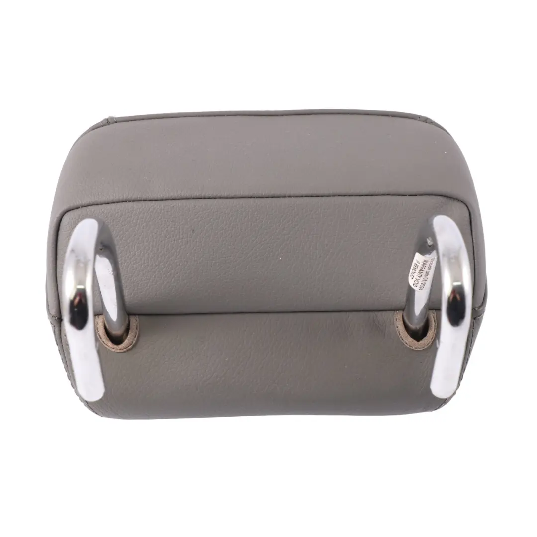 Mercedes W221 Siège arrière Banquette Appui-tête central Cuir Gris - SKU A2219702550-1 - Numéro de pièce A2219702550