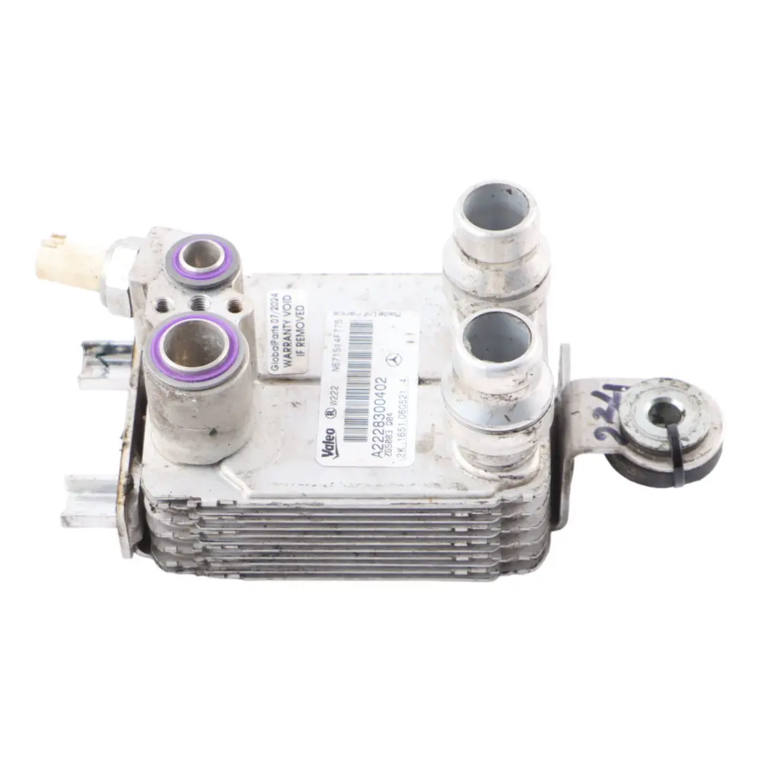 Evaporator AC Mercedes W205 W222 Air Conditioning Heat Exchanger to with Part number A2228300402 Evaporator AC Mercedes W205 W222 Air Conditioning Heat Exchanger - SKU A2228300402 - Part number A2228300402