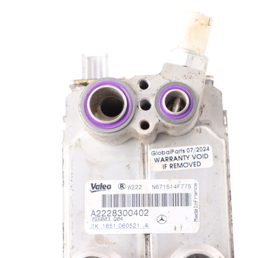 Evaporator AC Mercedes W205 W222 Air Conditioning Heat Exchanger to with Part number A2228300402 Evaporator AC Mercedes W205 W222 Air Conditioning Heat Exchanger - SKU A2228300402 - Part number A2228300402