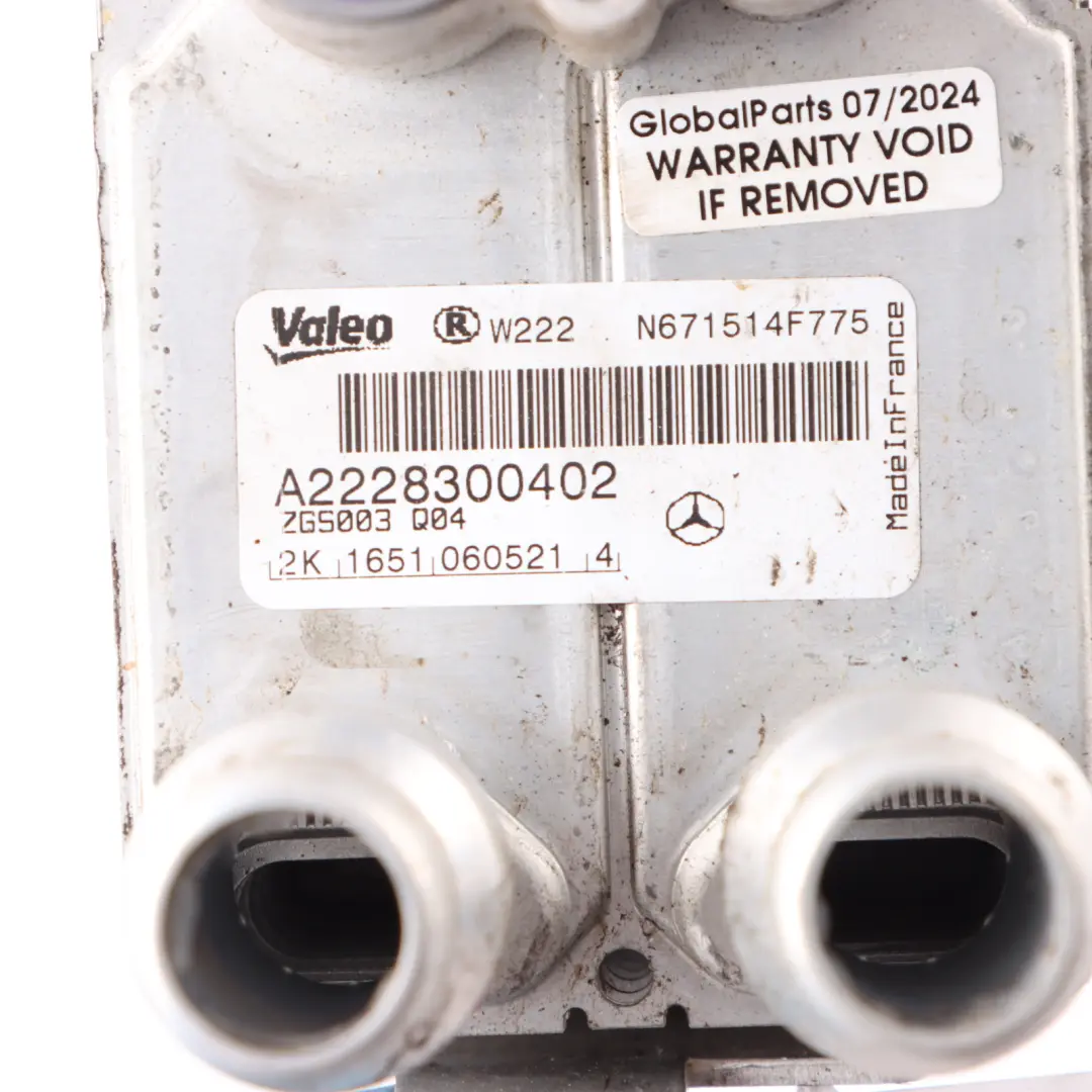 Evaporator AC Mercedes W205 W222 Air Conditioning Heat Exchanger to with Part number A2228300402 Evaporator AC Mercedes W205 W222 Air Conditioning Heat Exchanger - SKU A2228300402 - Part number A2228300402