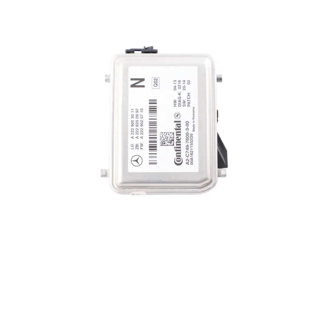 Camera Lane Assist Control ECU Module Unit to Mercedes GLC C253 X253 with Part number A2229003011 Mercedes GLC C253 X253 Camera Lane Assist Control ECU Module Unit - SKU A2229003011 - Part number A2229003011