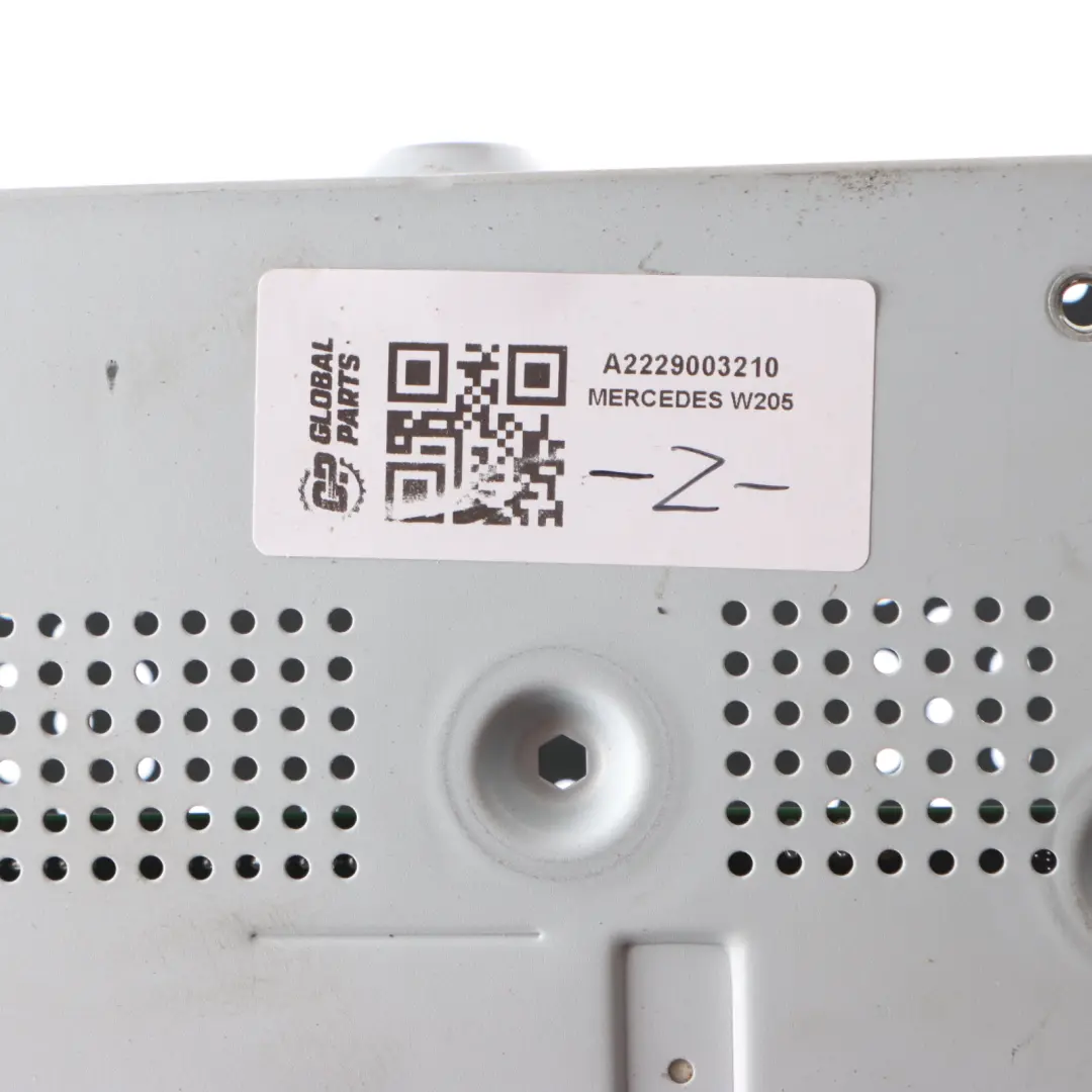Unità di testa Audio Player Radio Sat Nav Modulo per Mercedes W205 con numero di parte A2229003210 Mercedes W205 Unità di testa Audio Player Radio Sat Nav Modulo - SKU A2229003210 - Numero di parte A2229003210