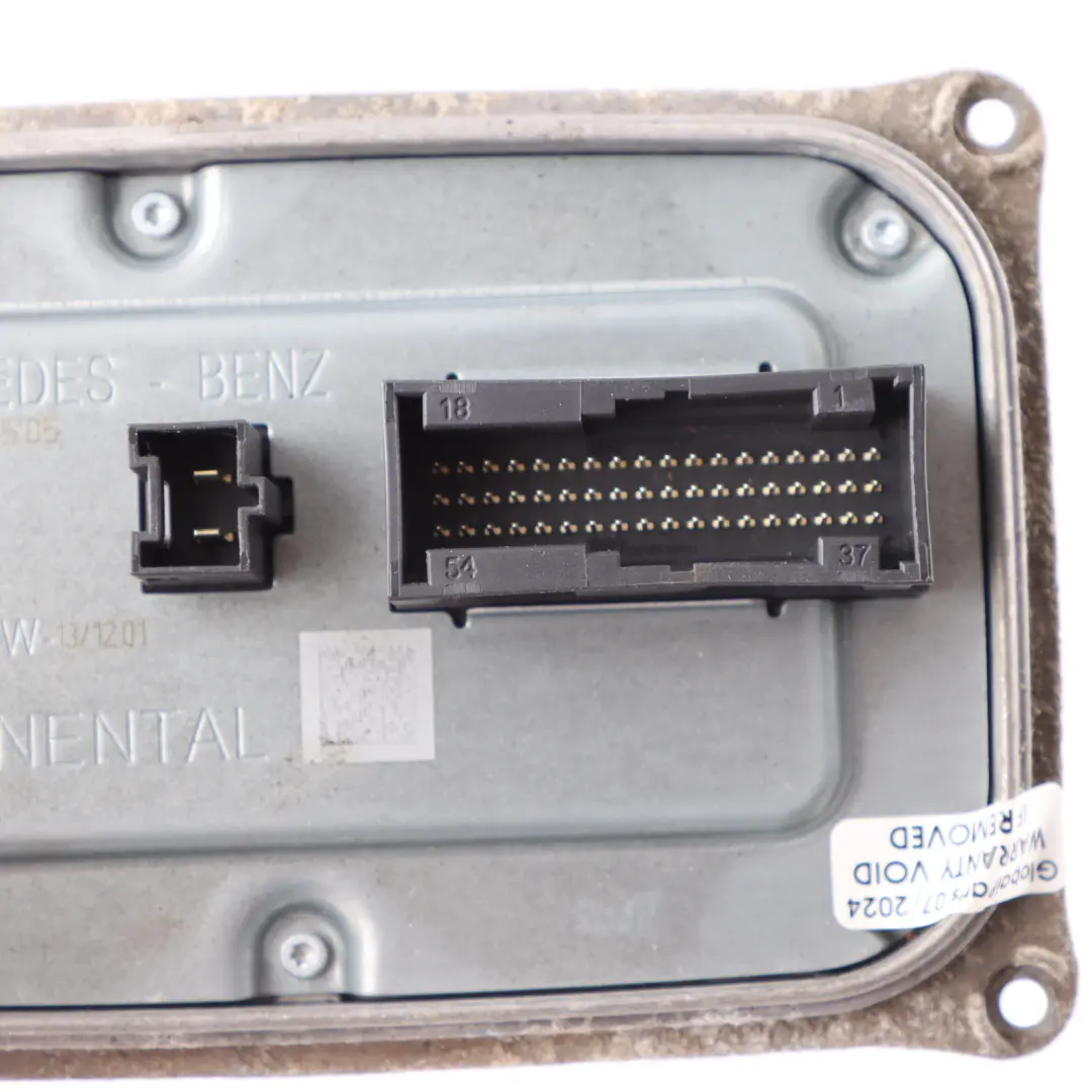 Headlight Module Mercedes W205 C217 W222 LED Control Unit Ballast to with Part number A2229004505 Headlight Module Mercedes W205 C217 W222 LED Control Unit Ballast - SKU A2229004505 - Part number A2229004505