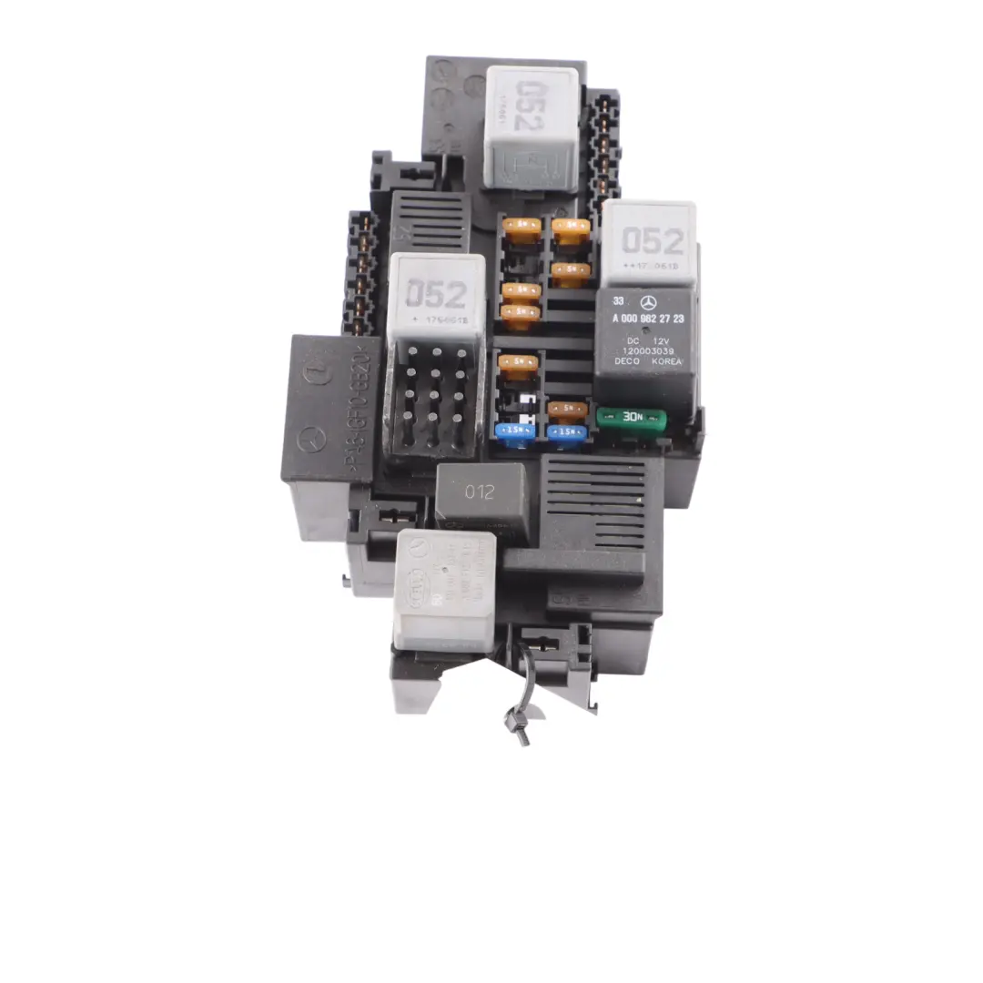 Fuse Box Mercedes W205 W222 Engine Compartment SAM Module Relay Unit to with Part number A2229063302 Fuse Box Mercedes W205 W222 Engine Compartment SAM Module Relay Unit - SKU A2229063302 - Part number A2229063302