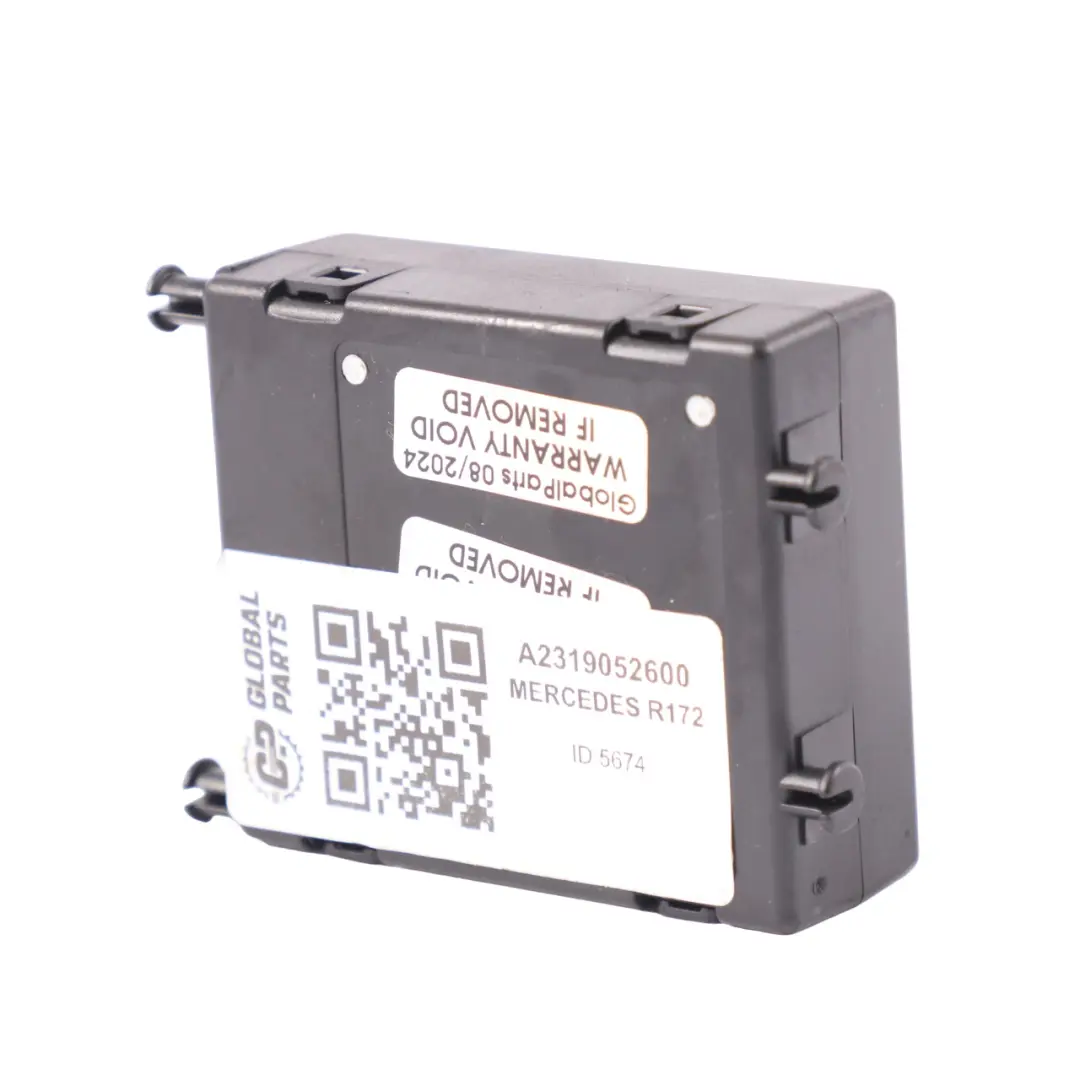 Sicherheitsalarm Innenraum Schutz Sensor Modul Einheit für Mercedes R172 mit Teilenummer A2319052600 Mercedes R172 Sicherheitsalarm Innenraum Schutz Sensor Modul Einheit - SKU A2319052600 - Teilenummer A2319052600