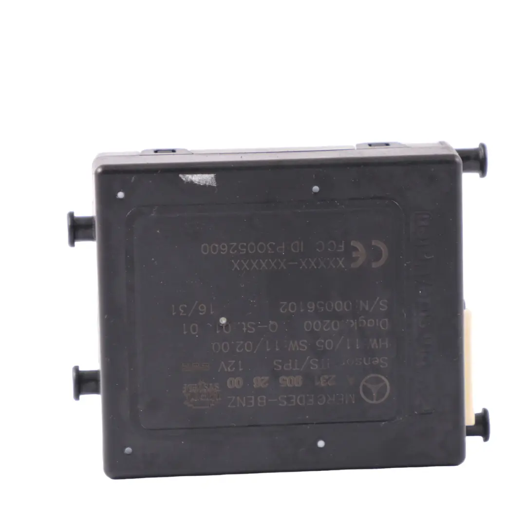 Sicurezza Allarme Interno Protezione Sensore Modulo per Mercedes R172 con numero di parte A2319052600 Mercedes R172 Sicurezza Allarme Interno Protezione Sensore Modulo - SKU A2319052600 - Numero di parte A2319052600