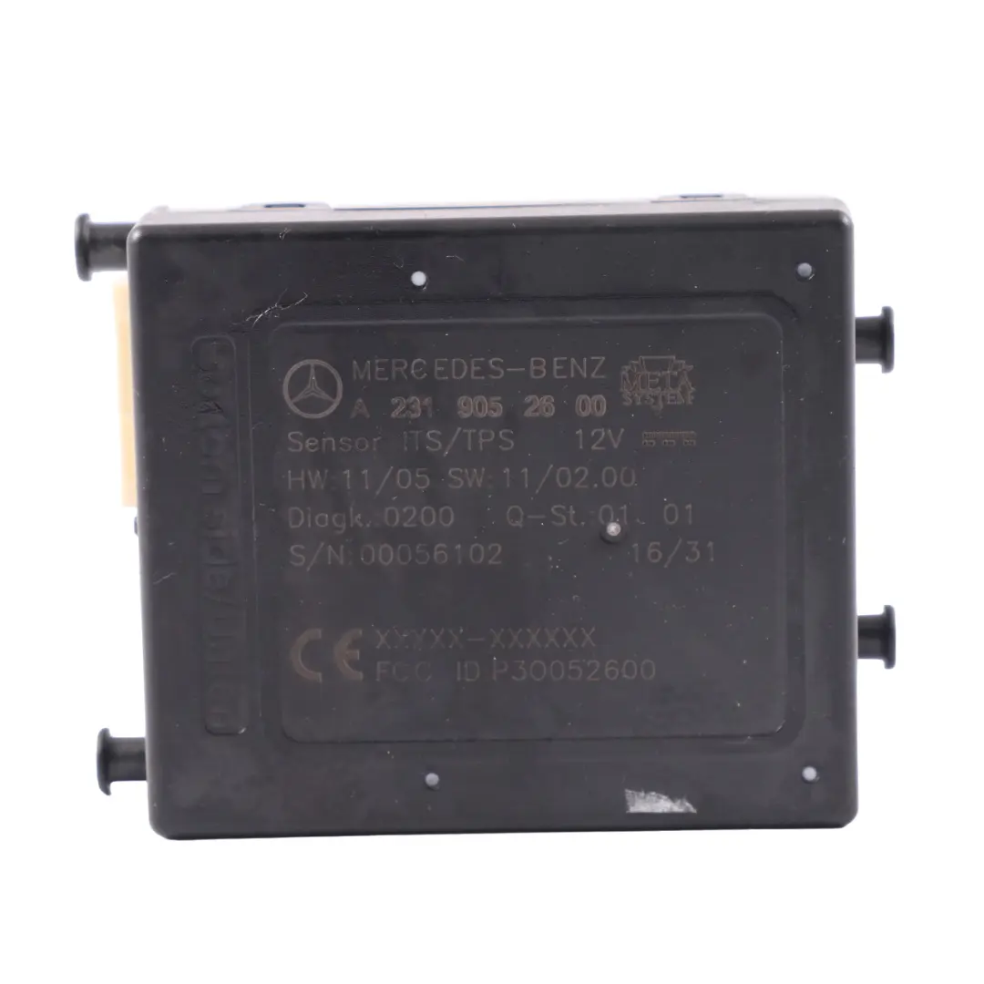 Sicurezza Allarme Interno Protezione Sensore Modulo per Mercedes R172 con numero di parte A2319052600 Mercedes R172 Sicurezza Allarme Interno Protezione Sensore Modulo - SKU A2319052600 - Numero di parte A2319052600