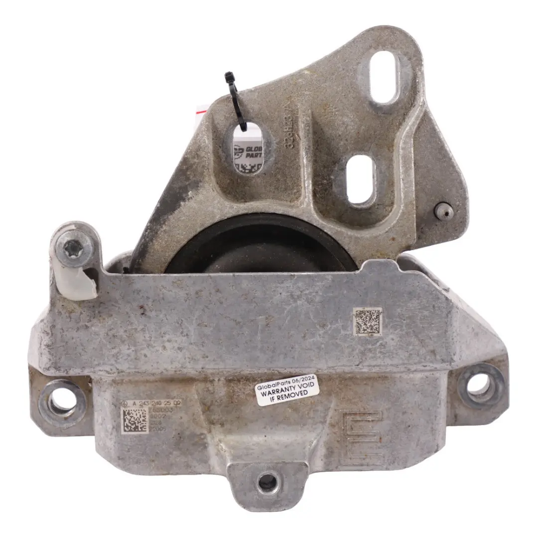 Mocowanie Łapa Silnika Skrzyni Hybryda do Mercedes EQA H243 o numerze A2432402500 Mercedes EQA H243 Mocowanie Łapa Silnika Skrzyni Hybryda - SKU A2432402500 - Numer Części A2432402500