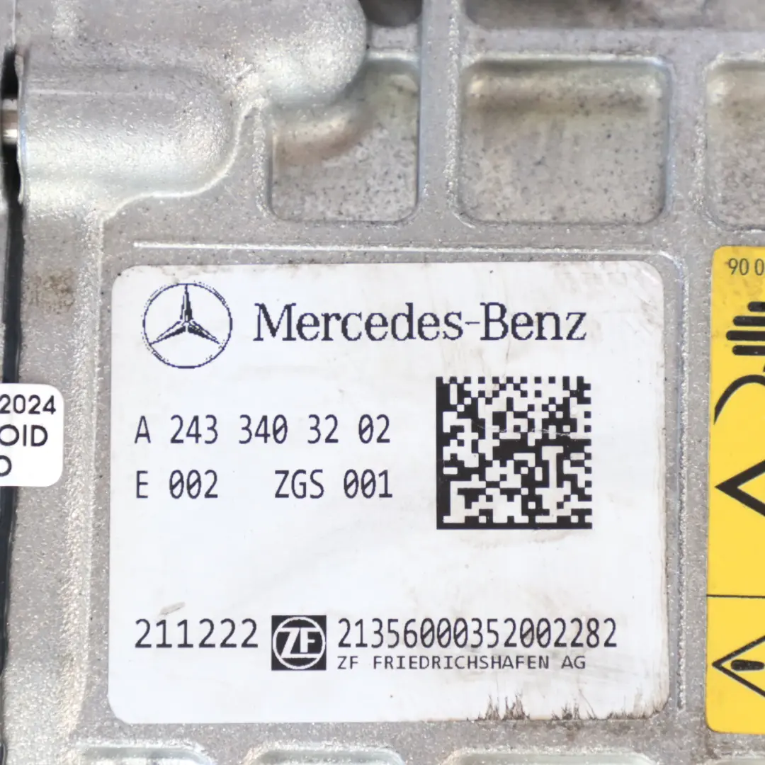 4MATIC Rear Electric Engine 22k, WARRANTY Mercedes EQA H243 350 - SKU A2433403202 - Part number A2433403202