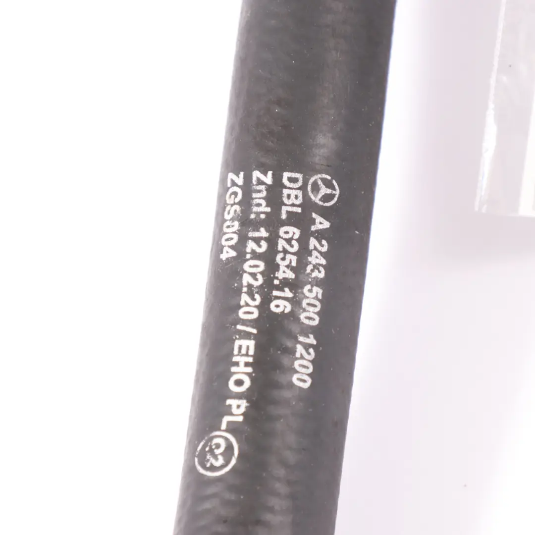 Tuyau De Refroidissement Mercedes EQA H243 Conduite du radiateur pour à propos du numéro de pièce A2435001200 Tuyau De Refroidissement Mercedes EQA H243 Conduite du radiateur - SKU A2435001200 - Numéro de pièce A2435001200