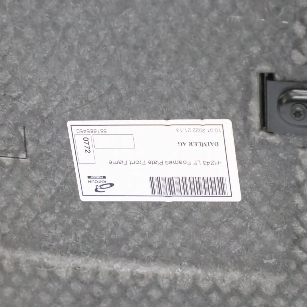 Mercedes H243 Tappetino per il bagagliaio Rivestimento posteriore - SKU A2436801500 - Numero di parte A2436801500