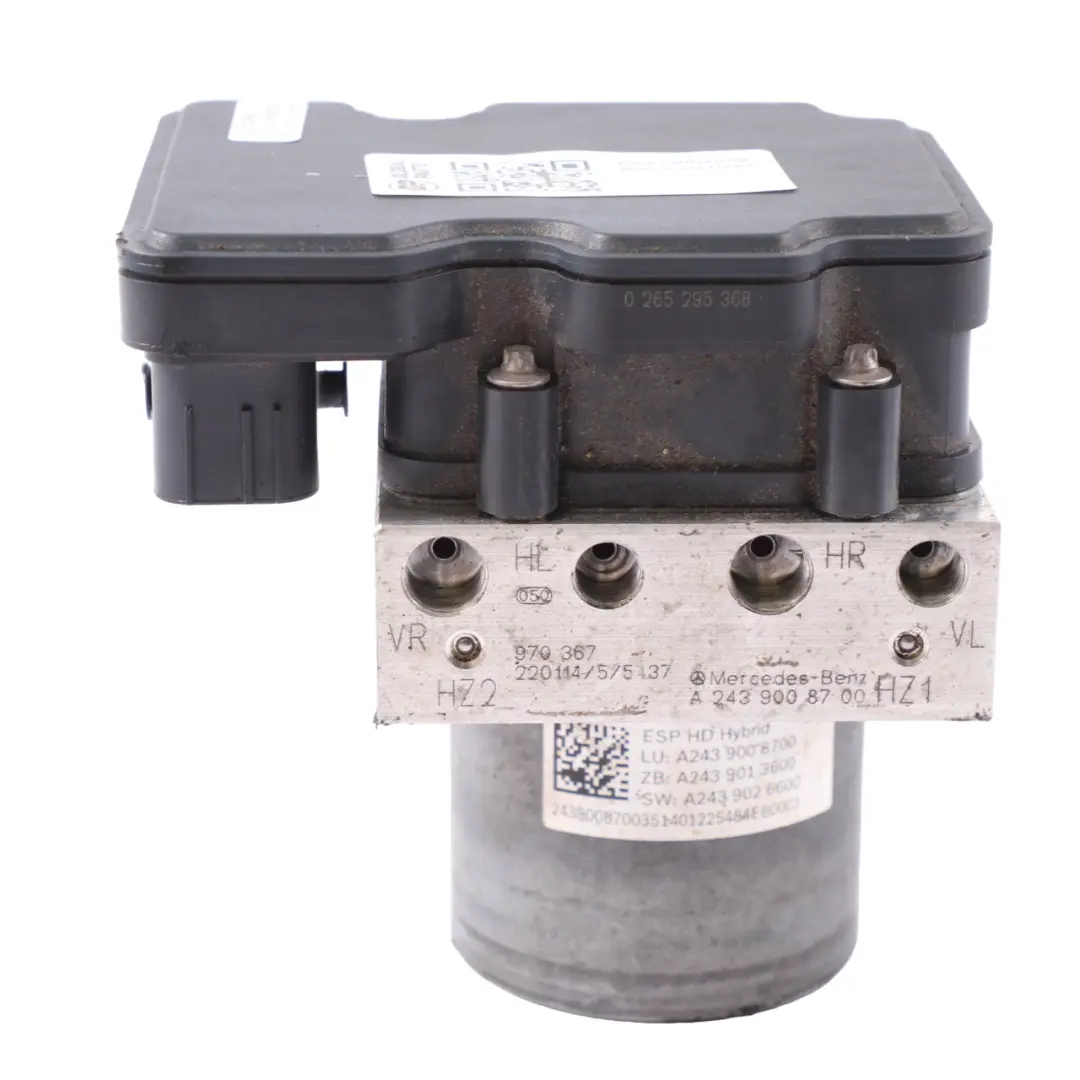 Bomba ABS Mercedes EQA H243 C118 W247 Unidad Bomba Hidráulica Freno para con número de pieza A2439008800 Bomba ABS Mercedes EQA H243 C118 W247 Unidad Bomba Hidráulica Freno - SKU A2439008800 - Número de pieza A2439008800