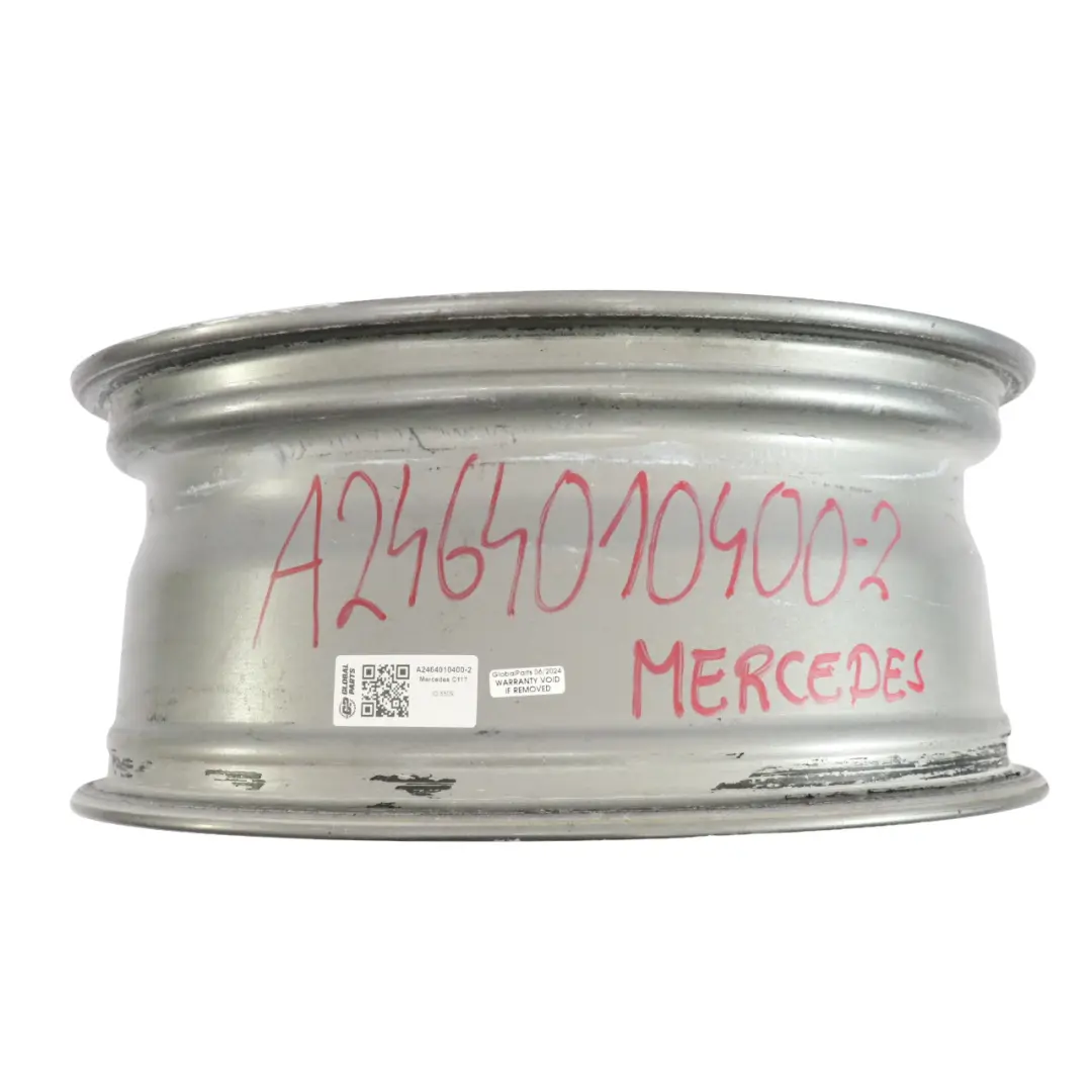 Cerchio in lega 18" 7,5J ET:52 a 5 doppie razze per Mercedes C117 con numero di parte A2464010400 Mercedes C117 Cerchio in lega 18" 7,5J ET:52 a 5 doppie razze - SKU A2464010400-2 - Numero di parte A2464010400