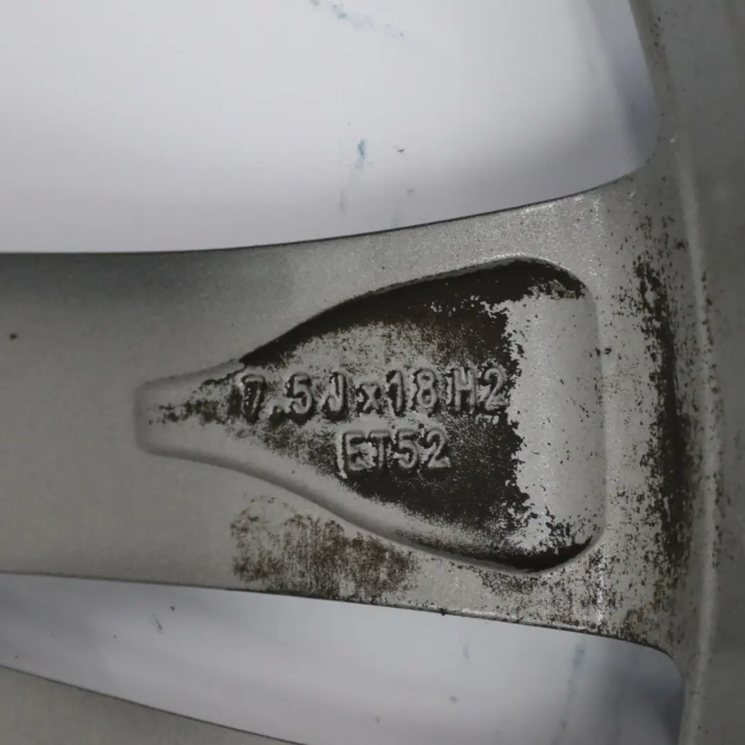 Alloy Rim 18" 7,5J ET:52 5-Double Spoke to Mercedes C117 Wheel with Part number A2464010400 Mercedes C117 Wheel Alloy Rim 18" 7,5J ET:52 5-Double Spoke - SKU A2464010400-3 - Part number A2464010400