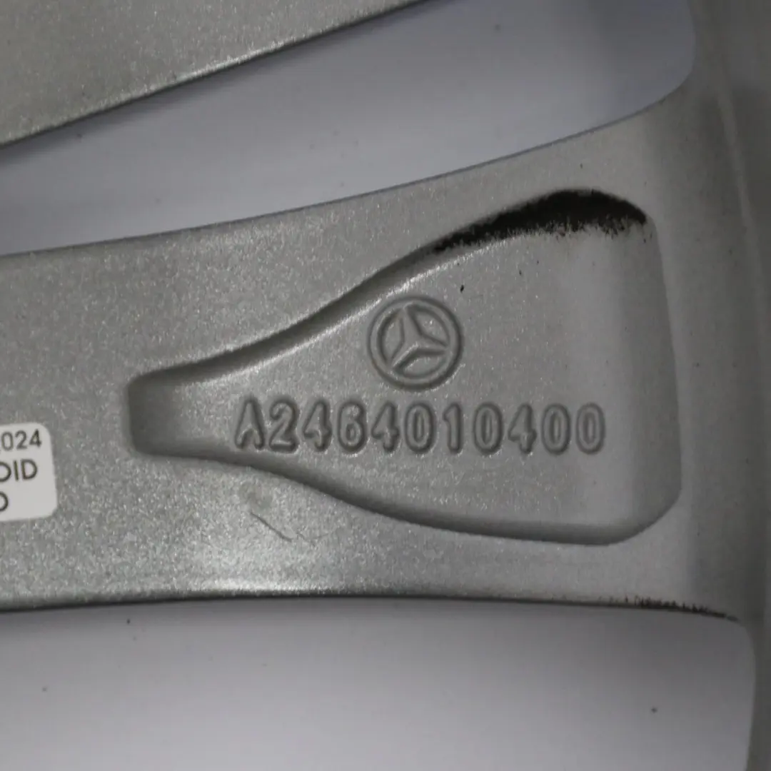 Mercedes C117 Wheel Alloy Rim 18" 7,5J ET:52 5-Double Spoke - SKU A2464010400-3 - Part number A2464010400