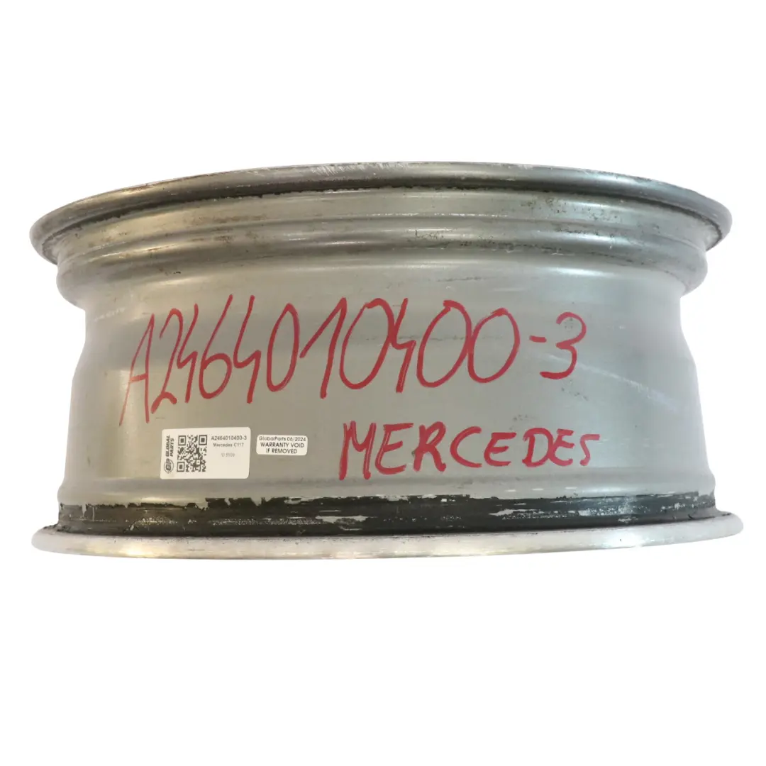 Mercedes C117 Wheel Alloy Rim 18" 7,5J ET:52 5-Double Spoke - SKU A2464010400-3 - Part number A2464010400