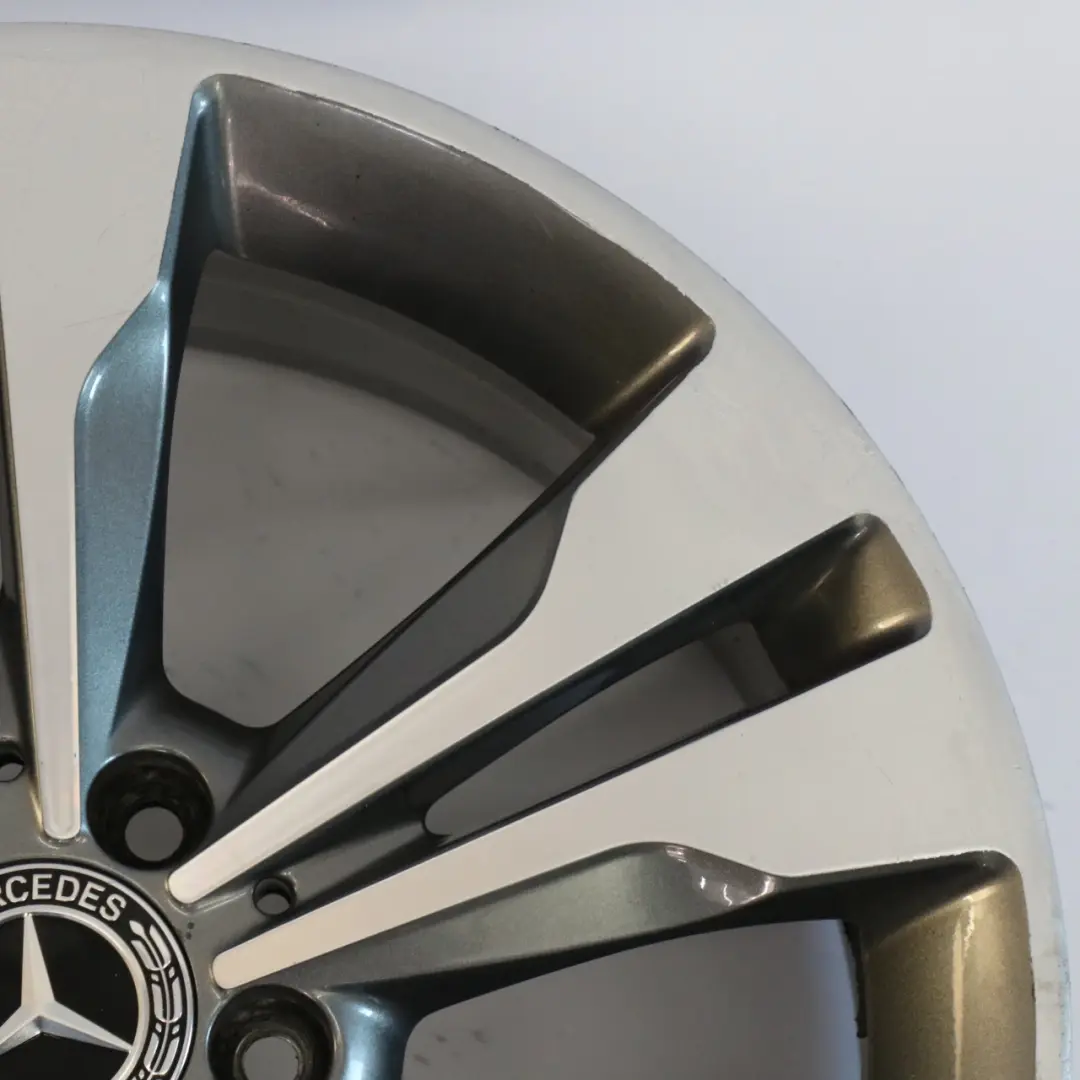 Mercedes C117 Wheel Alloy Rim 18" 7,5J ET:52 5-Double Spoke - SKU A2464010400-3 - Part number A2464010400