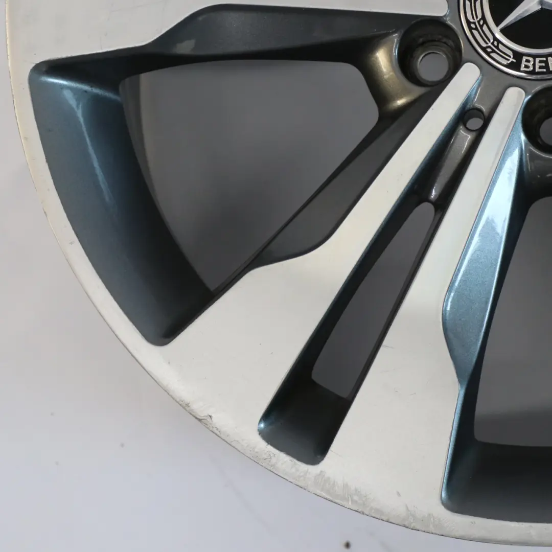 Alloy Rim 18" 7,5J ET:52 5-Double Spoke to Mercedes C117 Wheel with Part number A2464010400 Mercedes C117 Wheel Alloy Rim 18" 7,5J ET:52 5-Double Spoke - SKU A2464010400-3 - Part number A2464010400