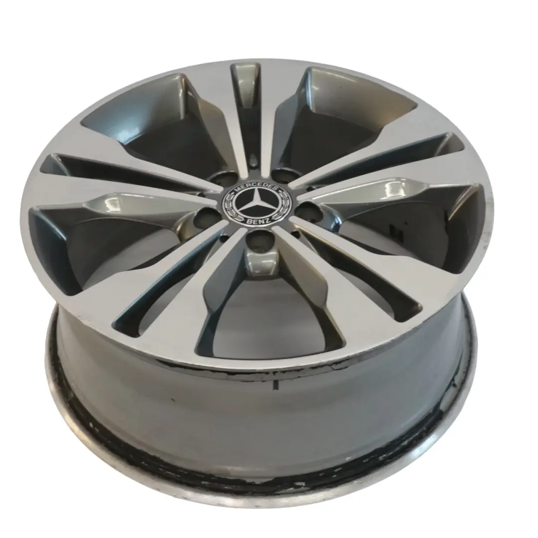 Alloy Rim 18" 7,5J ET:52 5-Double Spoke to Mercedes C117 Wheel with Part number A2464010400 Mercedes C117 Wheel Alloy Rim 18" 7,5J ET:52 5-Double Spoke - SKU A2464010400-3 - Part number A2464010400