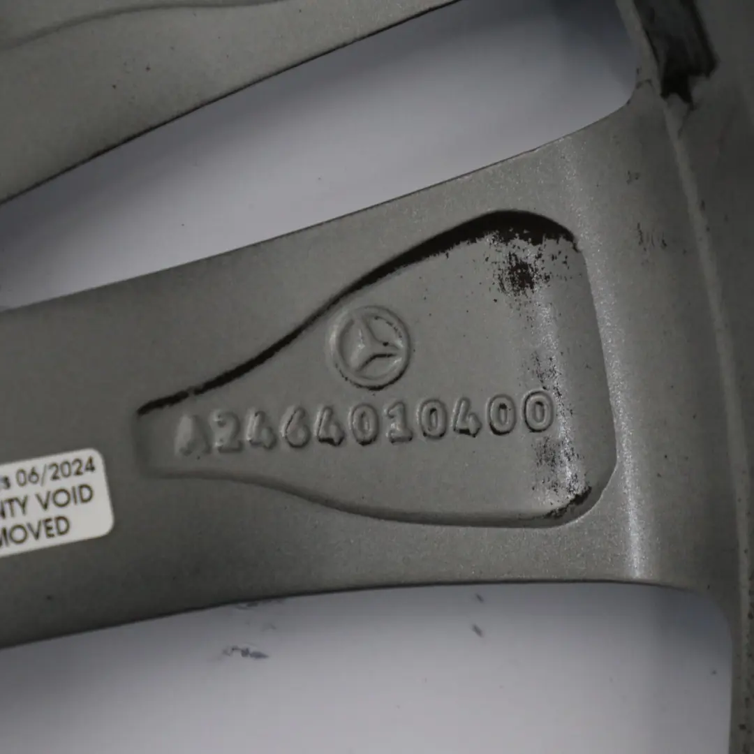 Mercedes C117 Wheel Alloy Rim 18" 7,5J ET:52 5-Double Spoke - SKU A2464010400-4 - Part number A2464010400