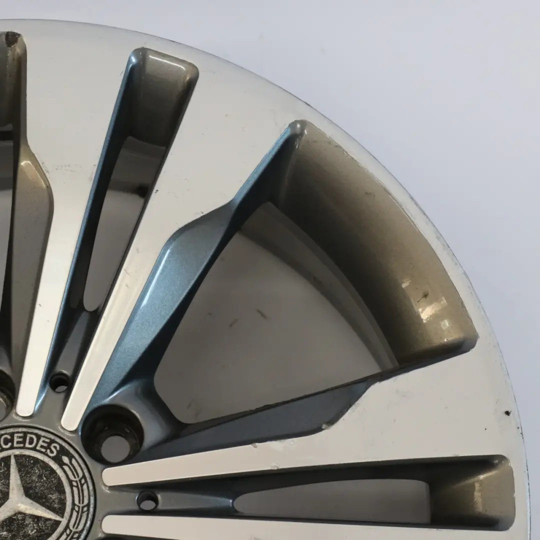 Mercedes C117 Wheel Alloy Rim 18" 7,5J ET:52 5-Double Spoke - SKU A2464010400-4 - Part number A2464010400