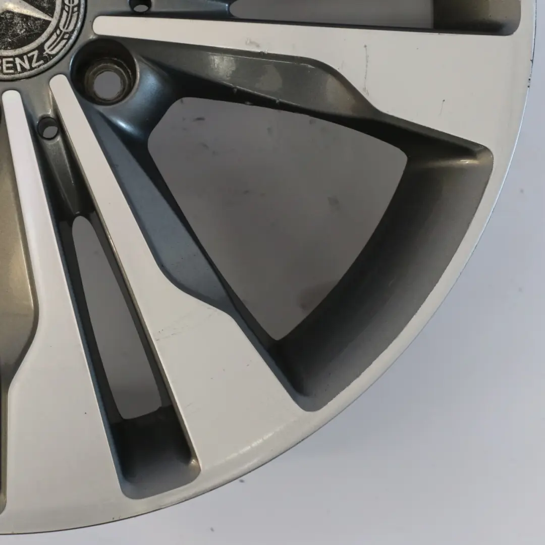 Alloy Rim 18" 7,5J ET:52 5-Double Spoke to Mercedes C117 Wheel with Part number A2464010400 Mercedes C117 Wheel Alloy Rim 18" 7,5J ET:52 5-Double Spoke - SKU A2464010400-4 - Part number A2464010400