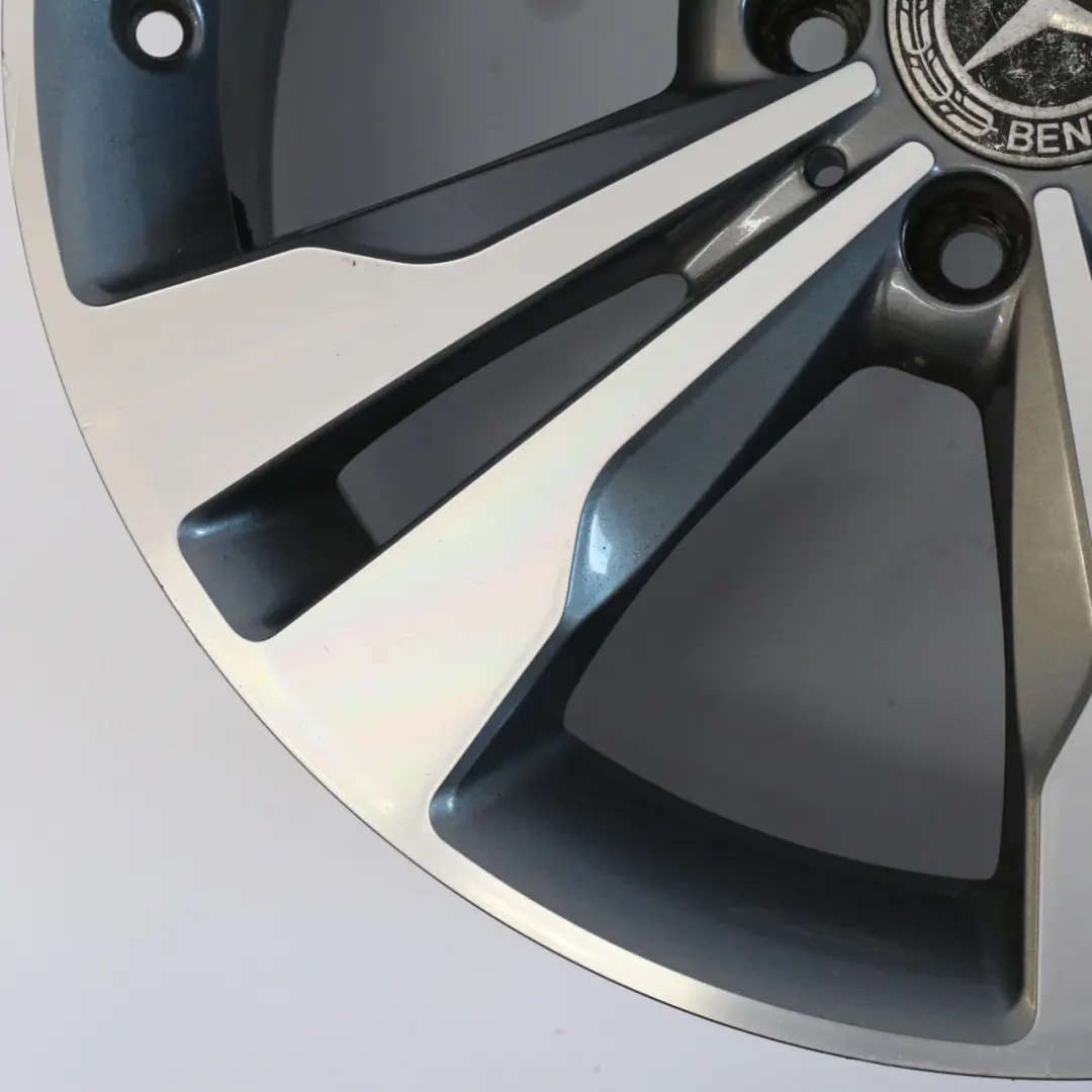 Mercedes C117 Wheel Alloy Rim 18" 7,5J ET:52 5-Double Spoke - SKU A2464010400-4 - Part number A2464010400